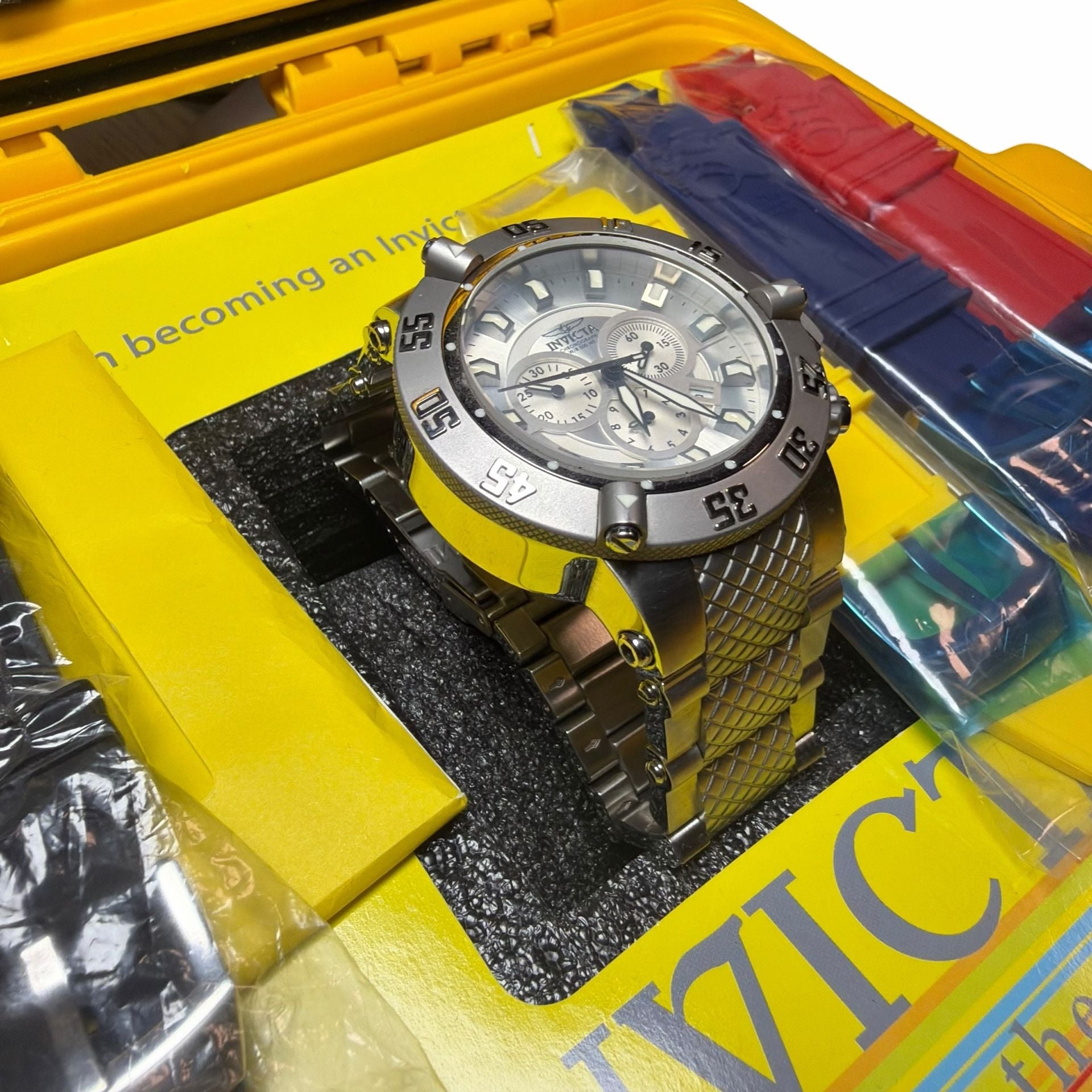 Invicta Reserve Venom Chronograph Swiss Quartz Watch 7