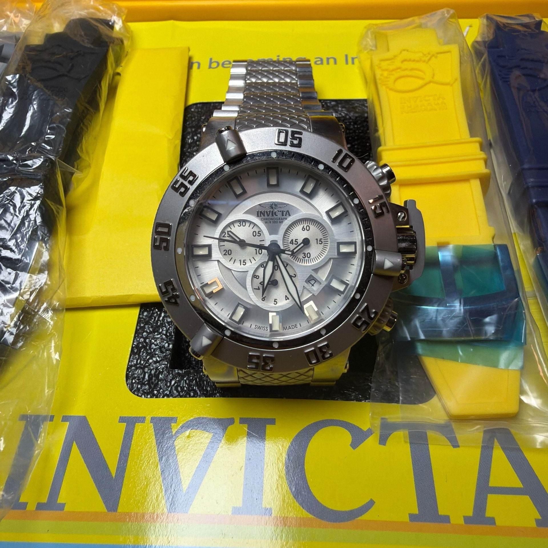 Invicta Reserve Venom Chronograph Swiss Quartz Watch 8