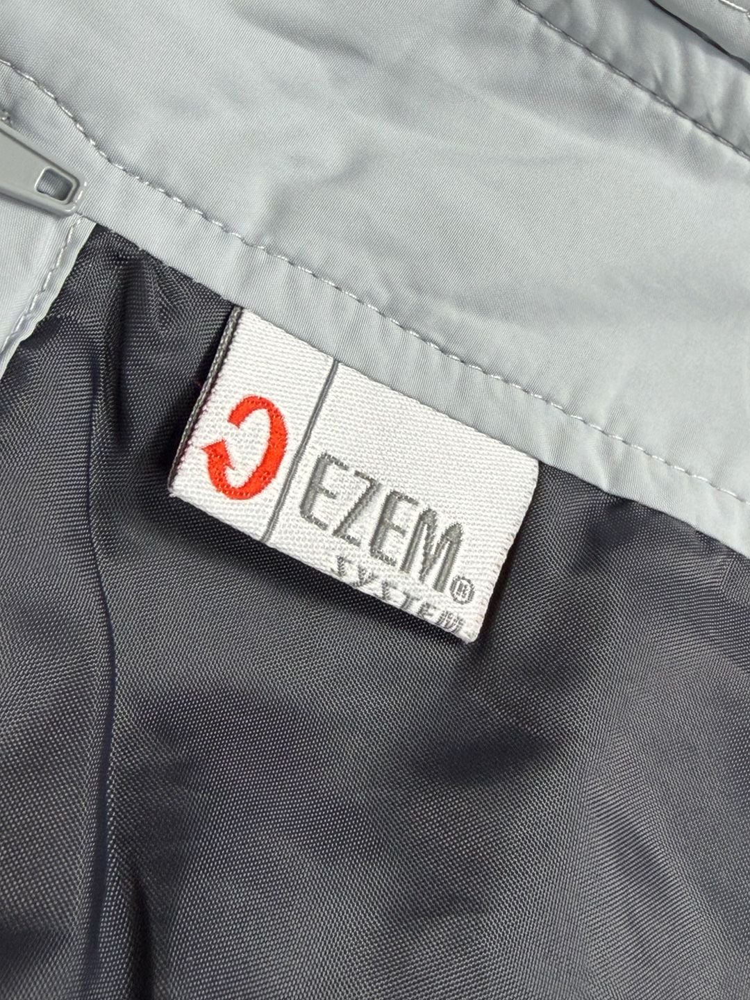 North End Hybrid Jacket Gray Red Full Zip 8