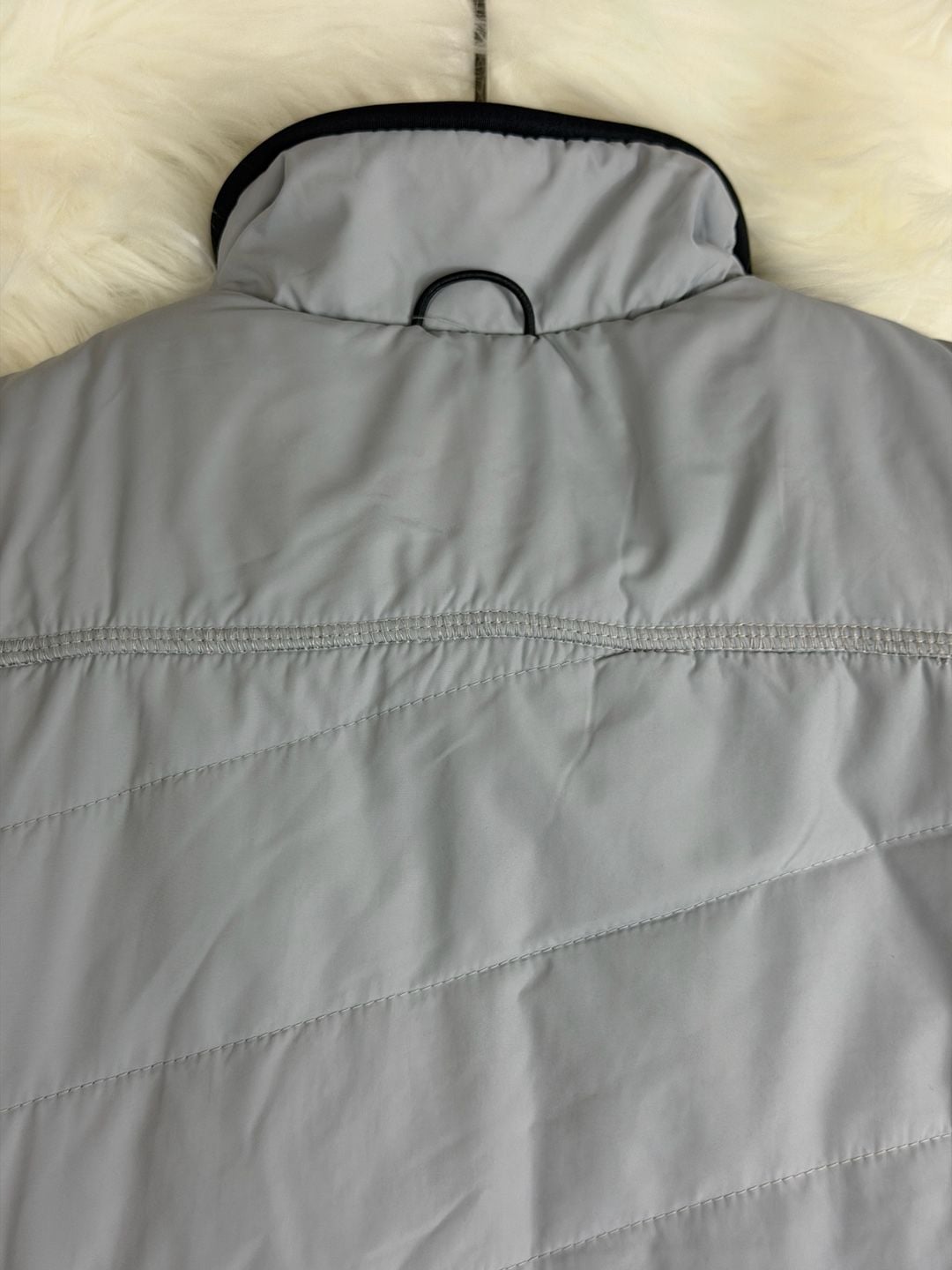 North End Hybrid Jacket Gray Red Full Zip 13