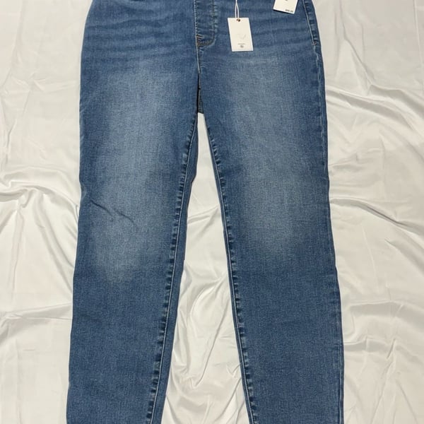 Good American Power Stretch Pull-On Skinny Jeans 2XL Indigo High Rise NWT