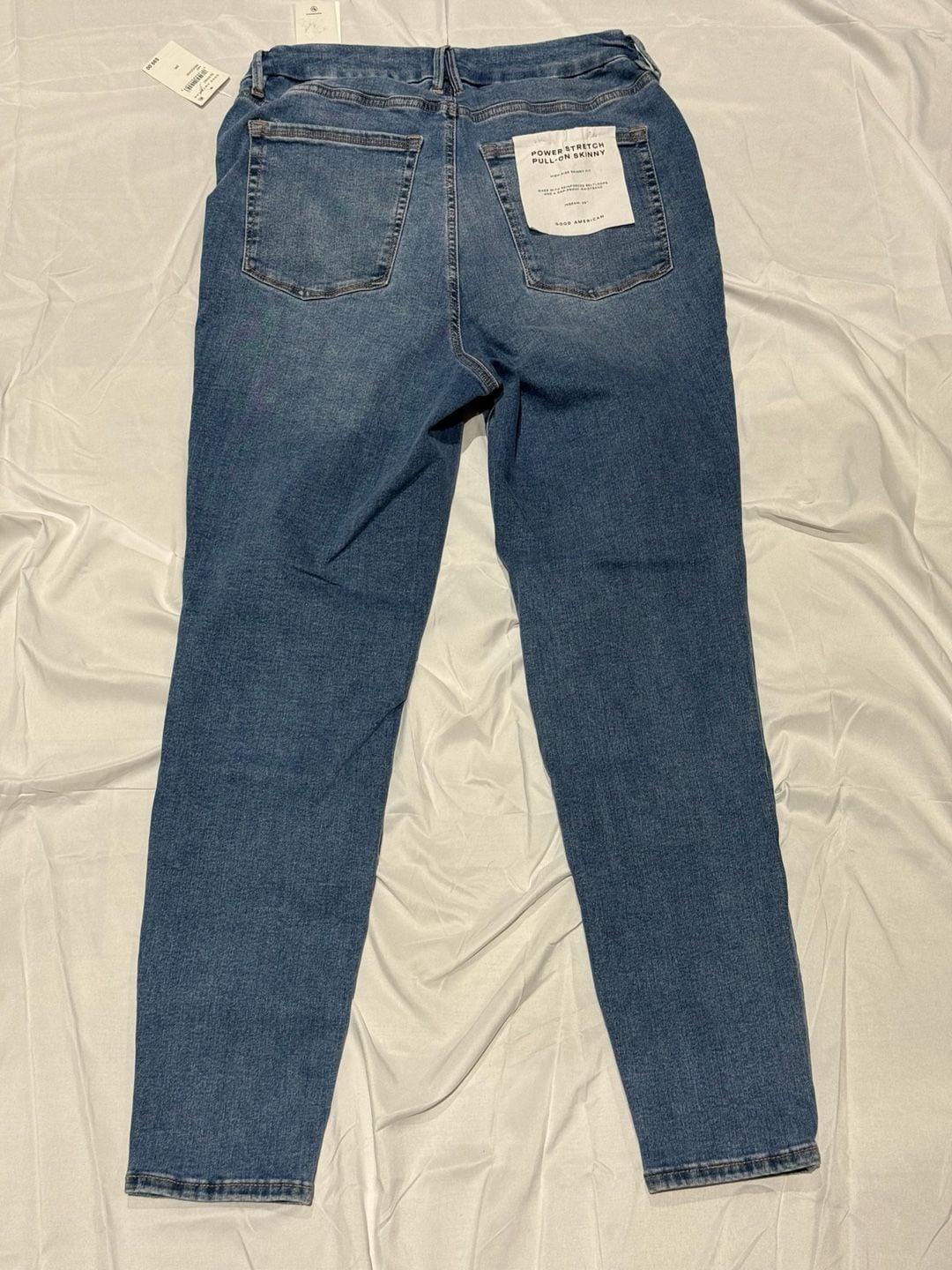 Good American Power Stretch Pull-On Skinny Jeans 2XL Indigo High Rise NWT 6