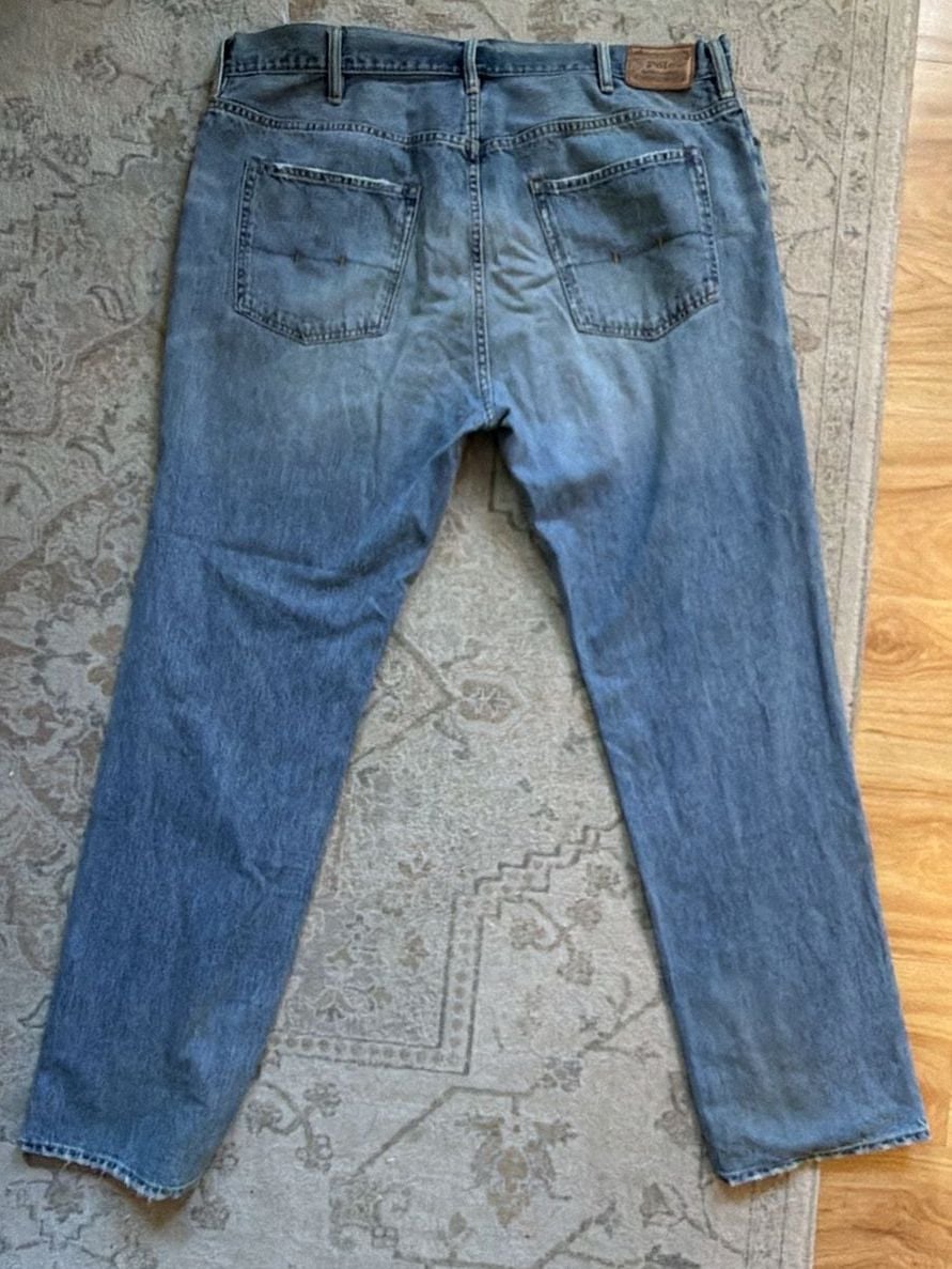 Polo Ralph Lauren Authentic Dungarees Straight Leg Denim Jeans 44x34 8