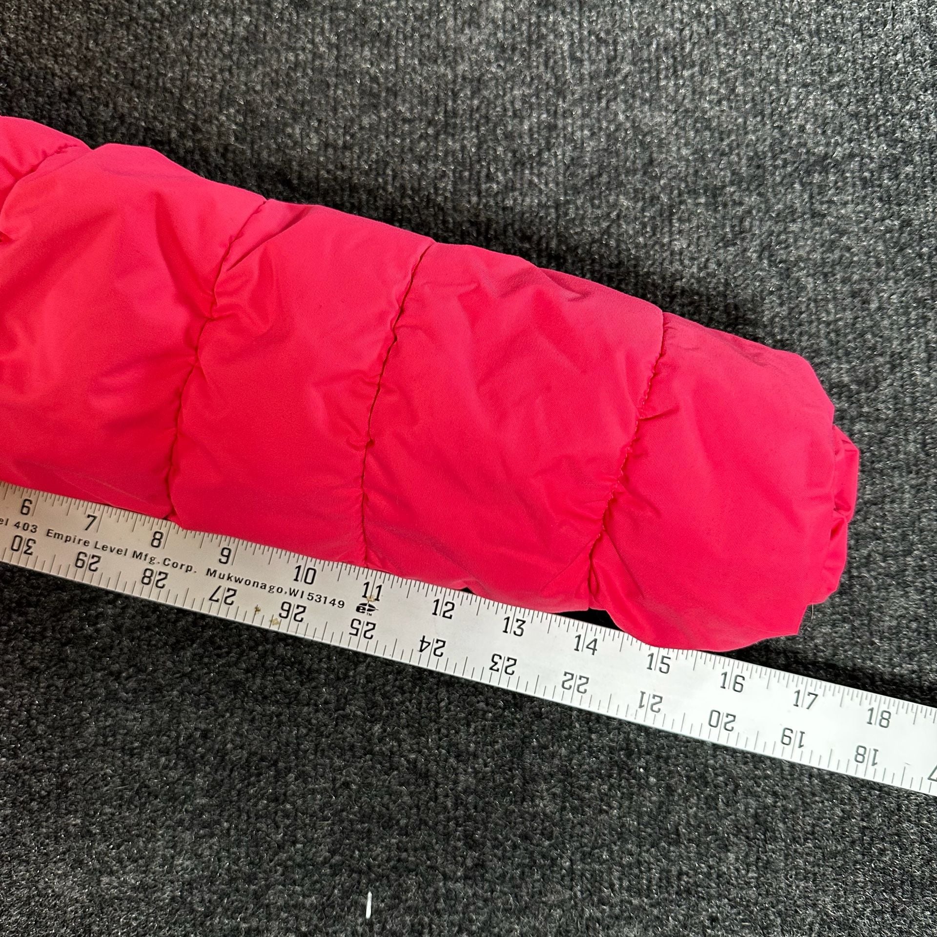 Columbia Arctic Blast Jacket Youth Size M 10-12 Pink Puffer Hooded Winter Coat 9
