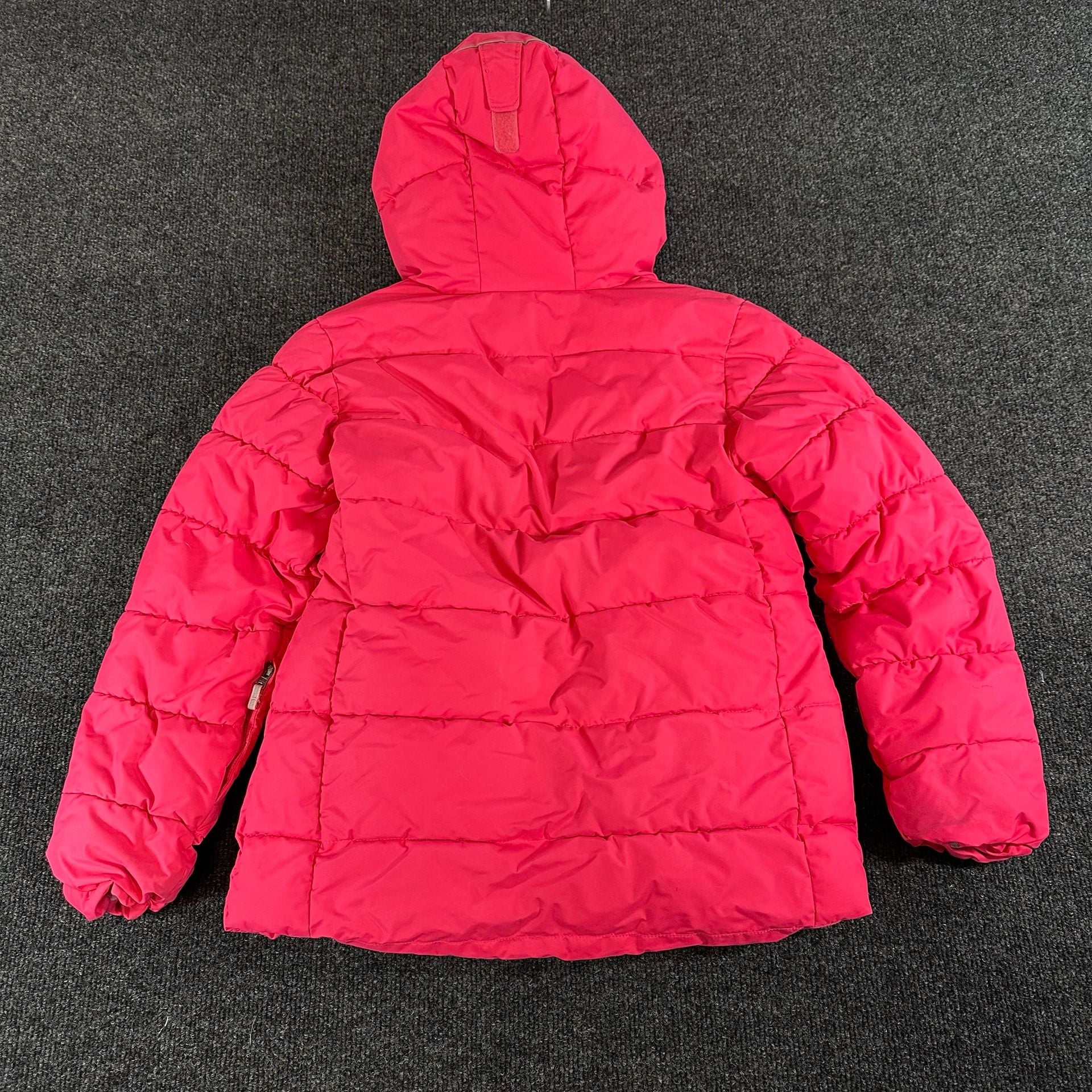Columbia Arctic Blast Jacket Youth Size M 10-12 Pink Puffer Hooded Winter Coat 10