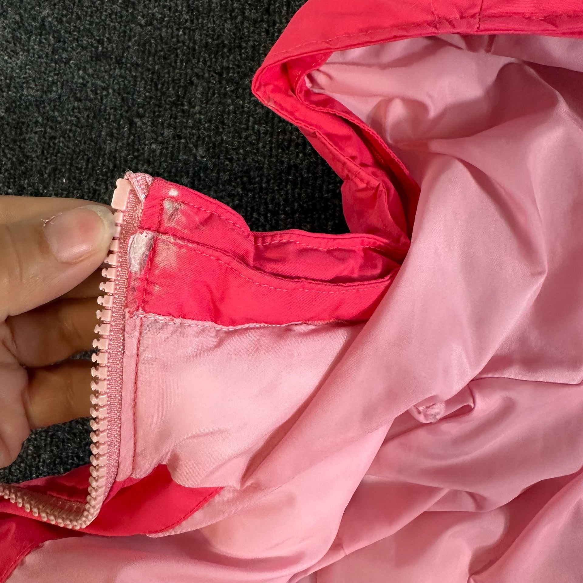 Columbia Arctic Blast Jacket Youth Size M 10-12 Pink Puffer Hooded Winter Coat 11