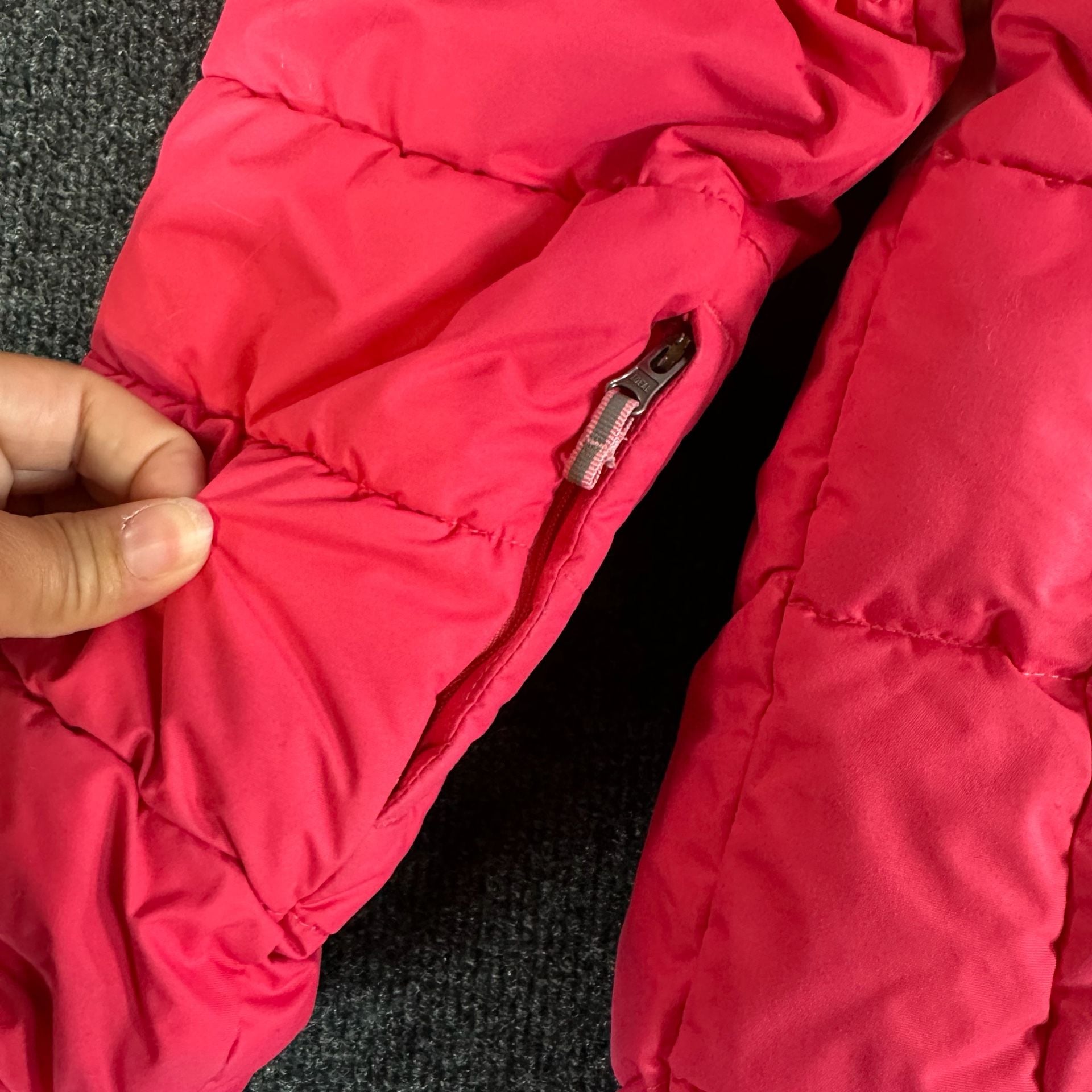Columbia Arctic Blast Jacket Youth Size M 10-12 Pink Puffer Hooded Winter Coat 14
