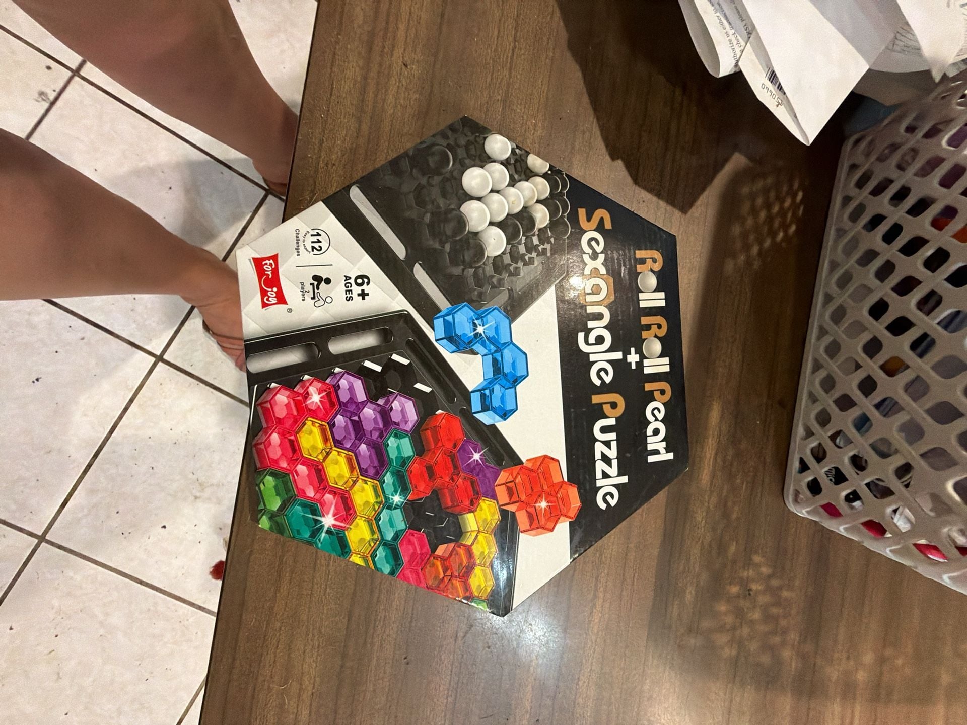 For Joy Roll Roll Pearl Sexangle Puzzle 1