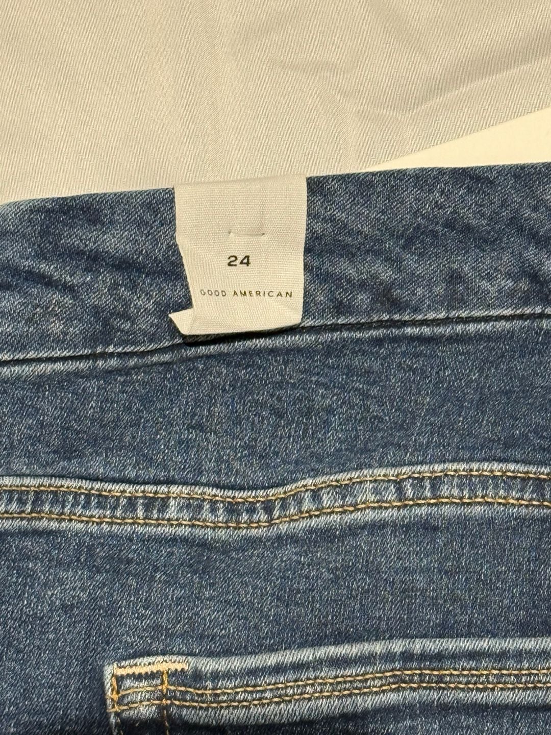 Good American Jeans Womens 24 NWT Blue Skinny Slim Stretch Denim $99 4