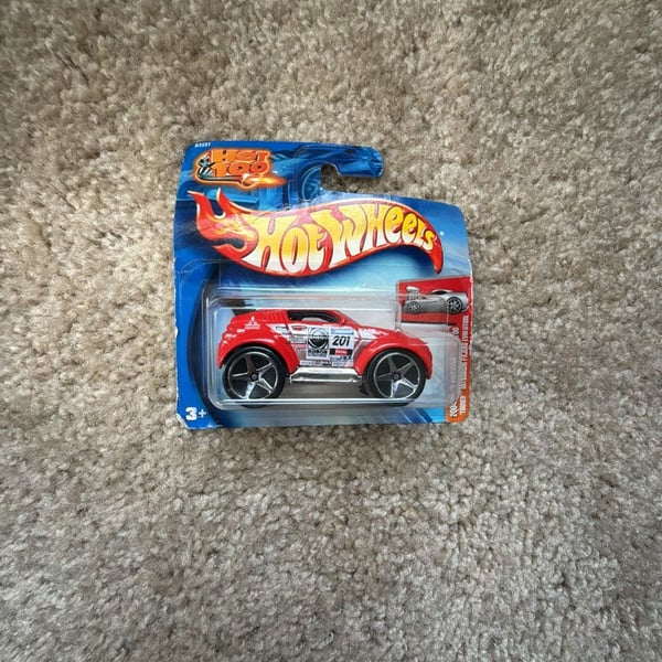 Hot Wheels Tooned Mitsubishi Pajero Evolution Red 2004 First Editions