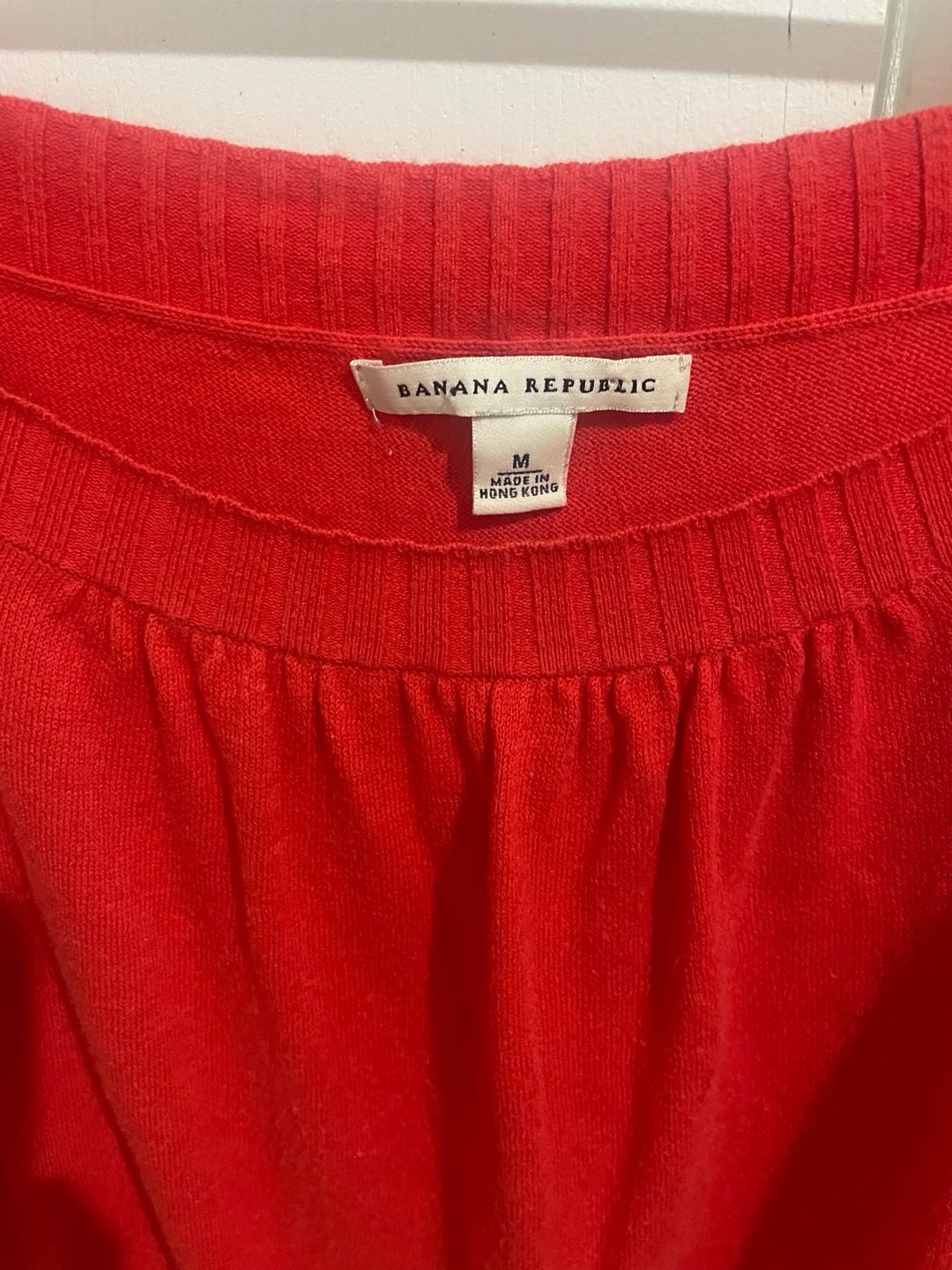 Banana Republic Long Sleeve Sweater Size M Square Neck 3