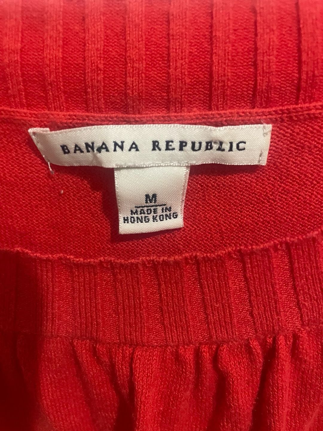 Banana Republic Long Sleeve Sweater Size M Square Neck 4