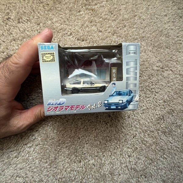 Sega Initial D Diorama Model Vol.2 AE86