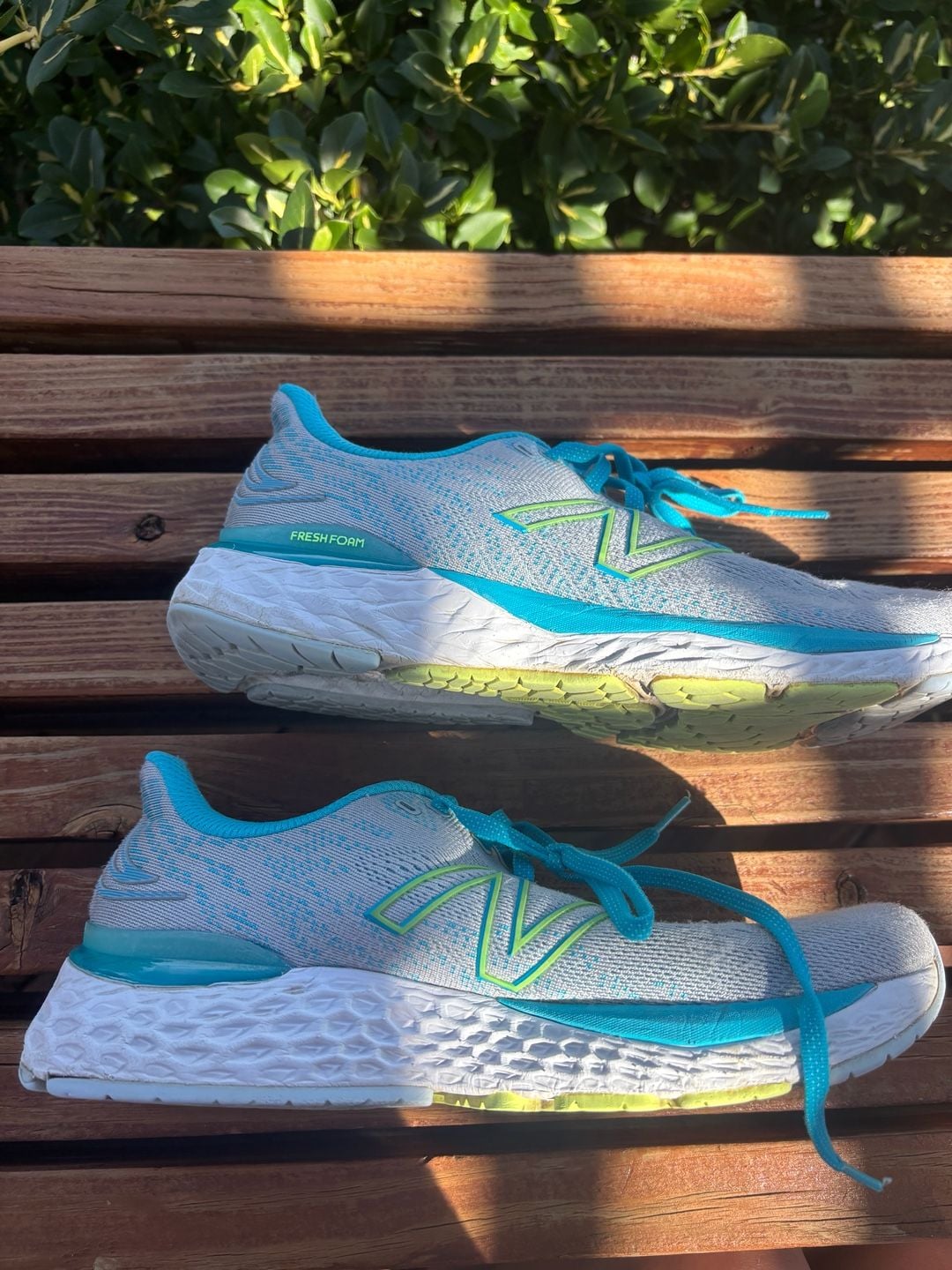 New Balance Fresh Foam 880v11 Running Shoes Blue Green 7
