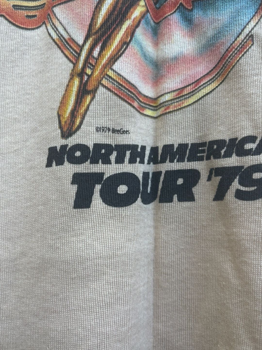 Bee Gees Spirits Having Flown North American Tour '79 T-shirt 5