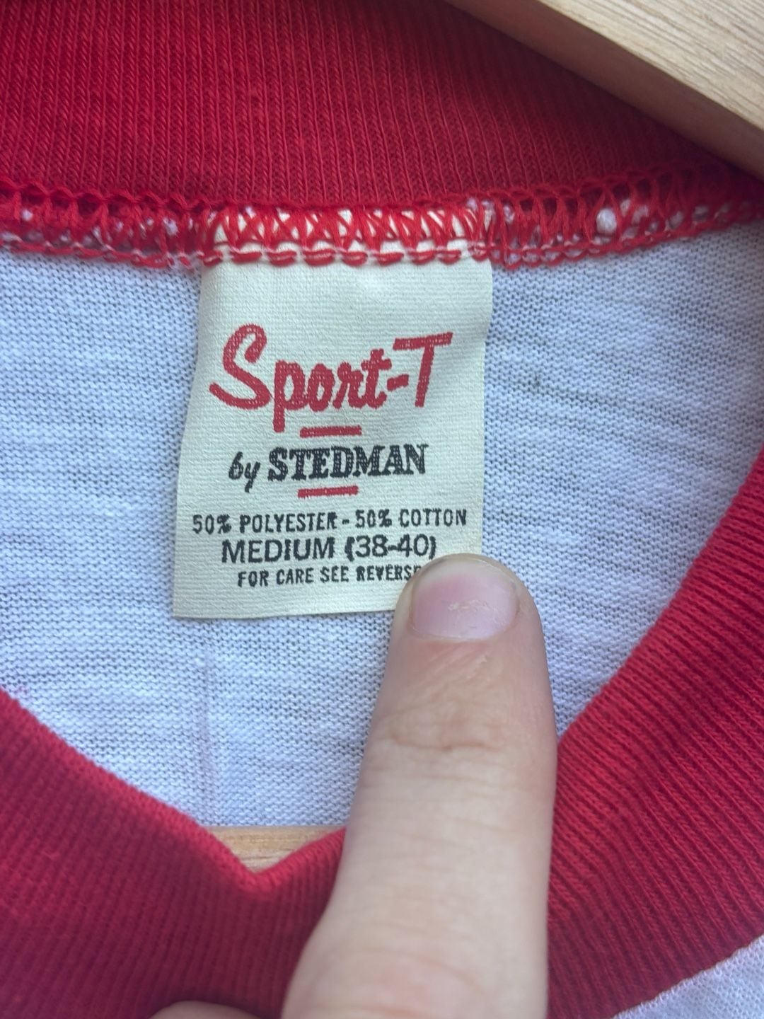 Vintage 1982 Camp Perry Ringer T-Shirt 3