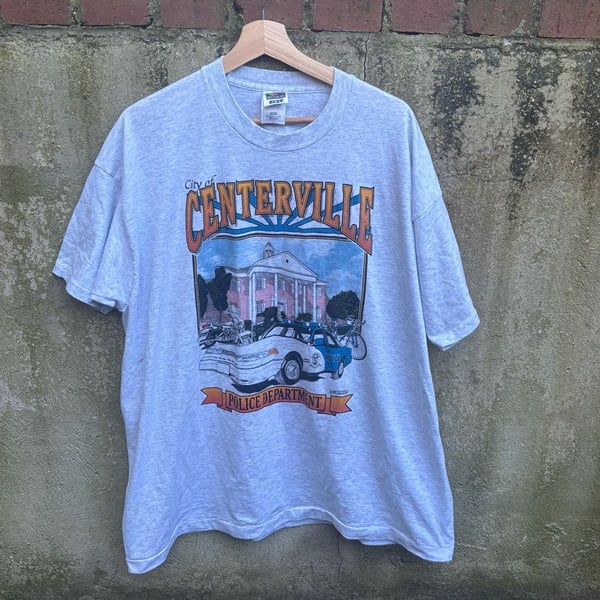 Vintage Centerville Police Dept XXL Tee