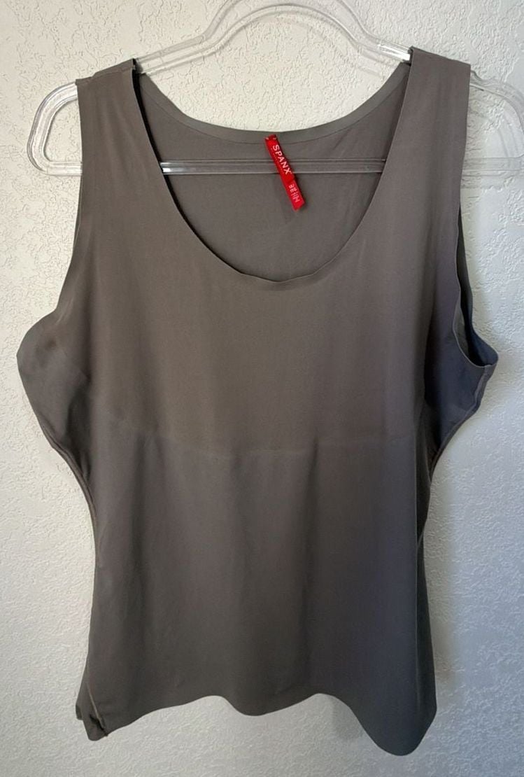 Spanx Shapewear Tank Top Gray 2