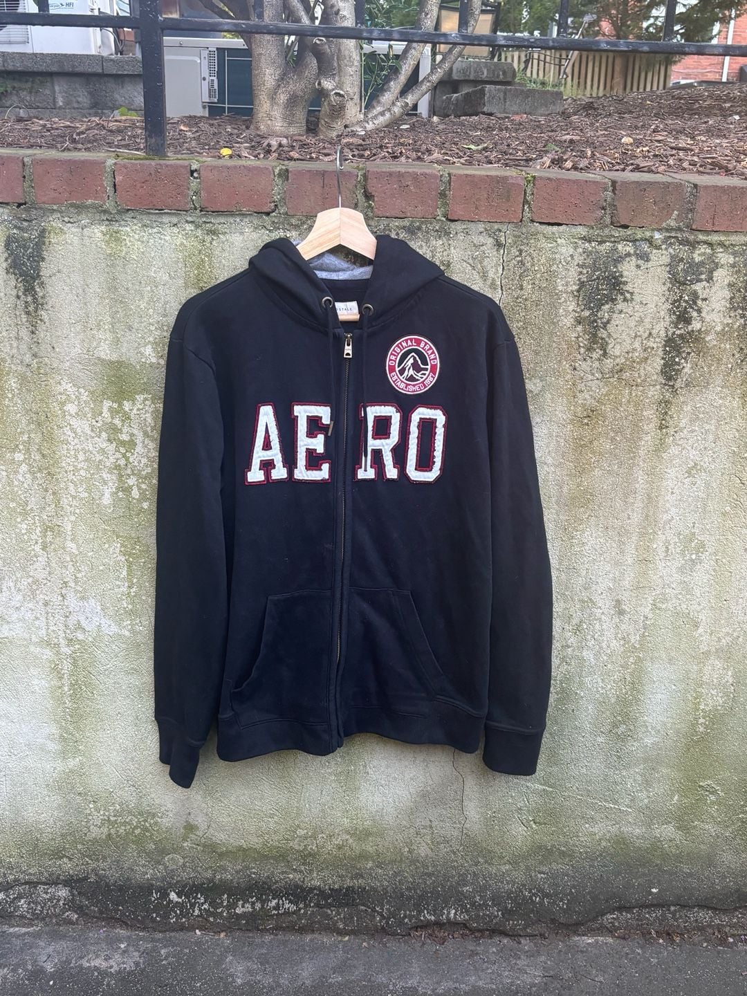 Aeropostale Zip Up Hoodie Size M 2