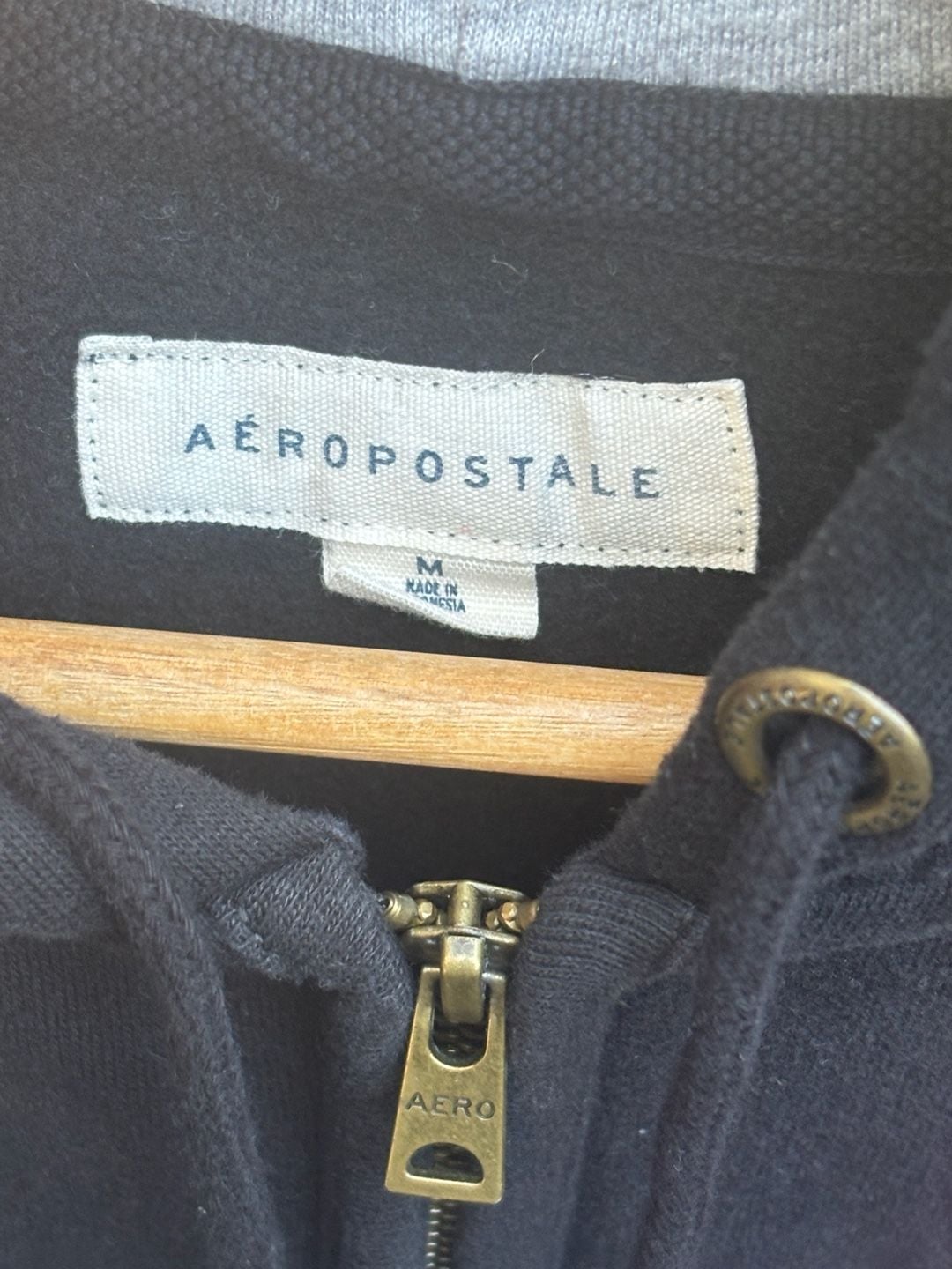 Aeropostale Zip Up Hoodie Size M 3