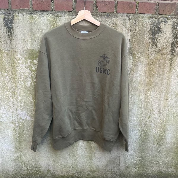 1990s USMC PT Crewneck Sweatshirt 