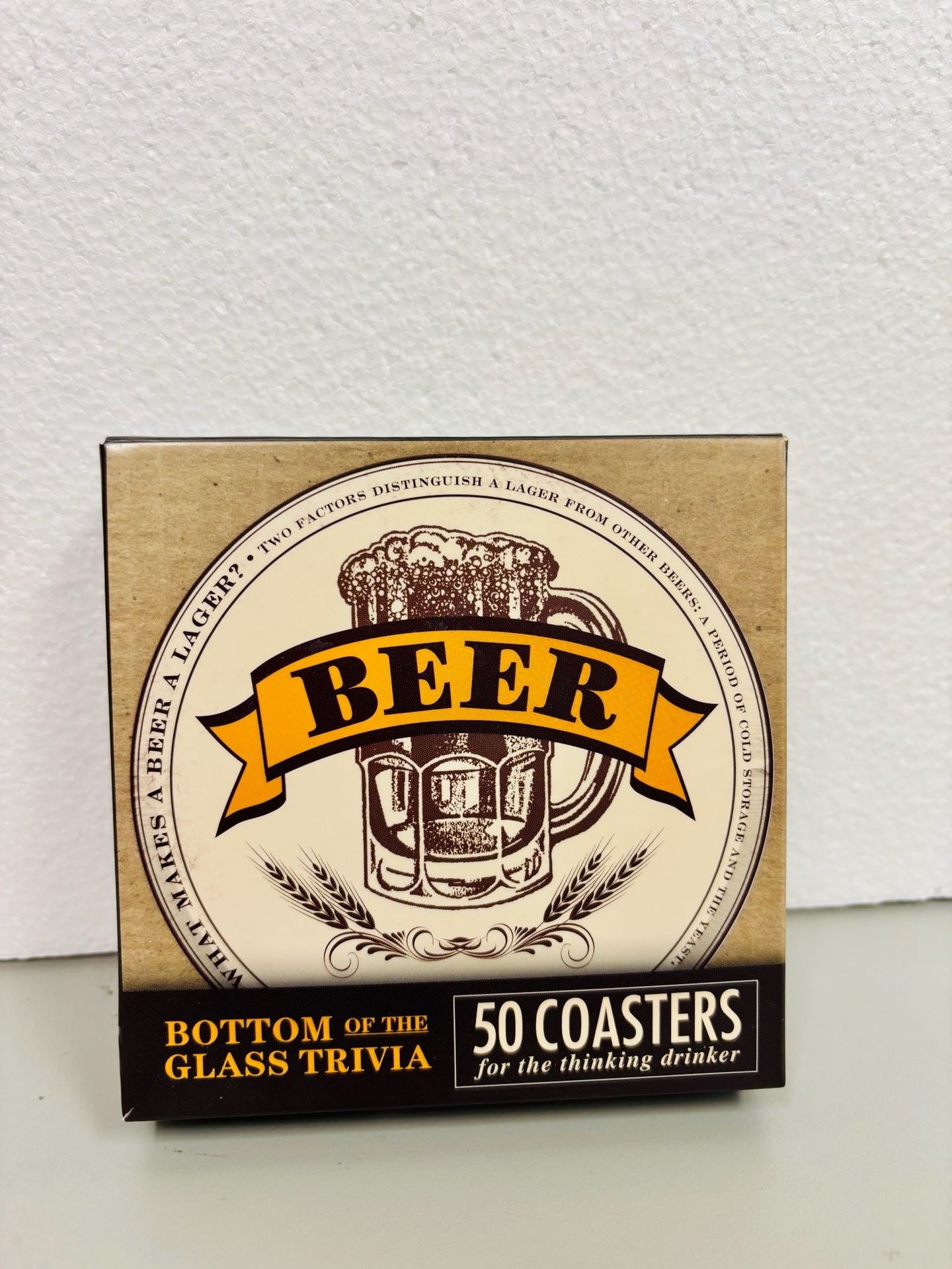 Bottom Of The Glass Trivia 50 Coasters 1