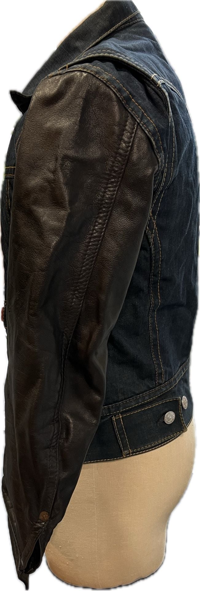 Levi's Red Collection Type 4 Trucker Jacket Denim Leather 7