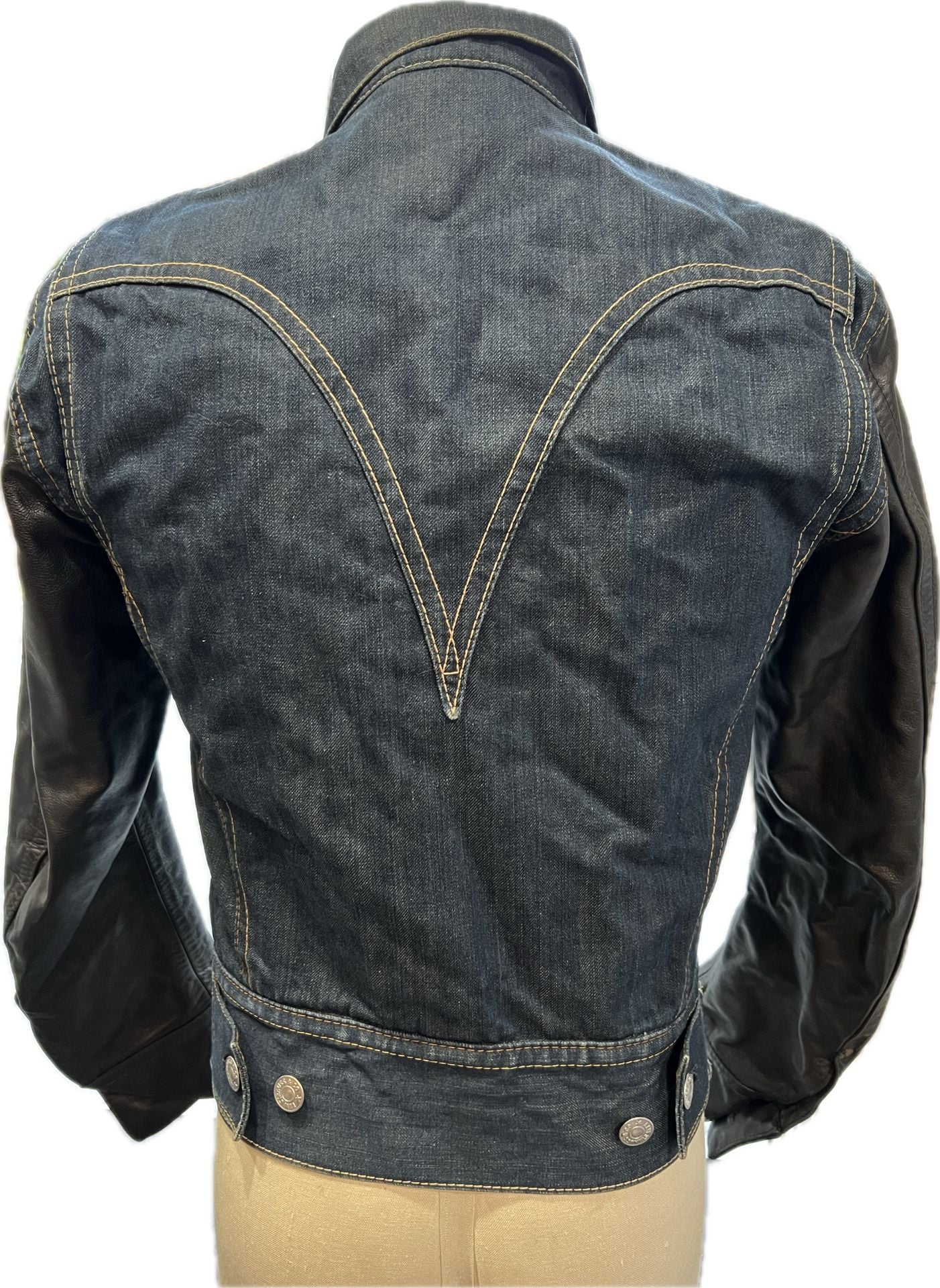 Levi's Red Collection Type 4 Trucker Jacket Denim Leather 12