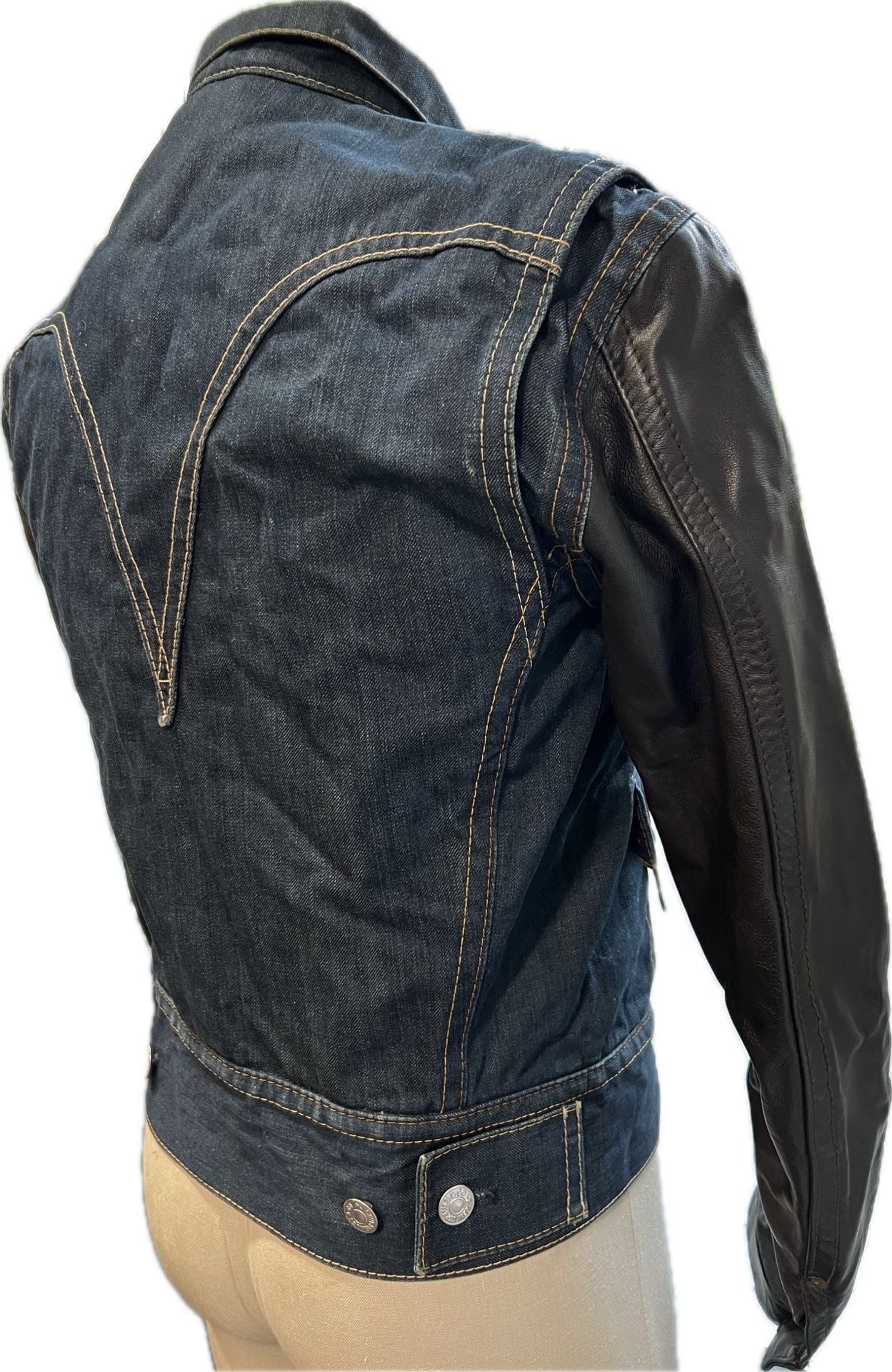 Levi's Red Collection Type 4 Trucker Jacket Denim Leather 13