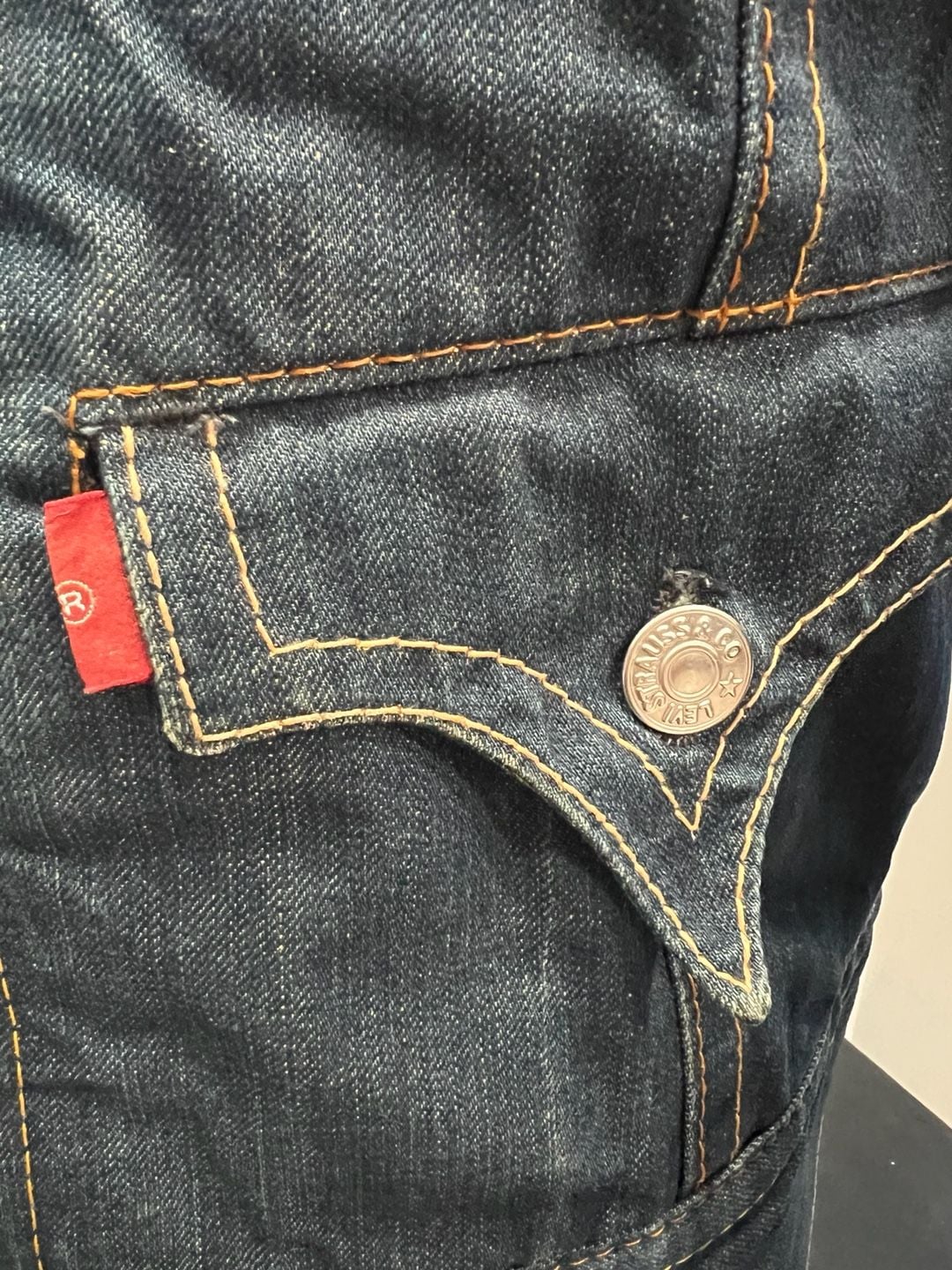 Levi's Red Collection Type 4 Trucker Jacket Denim Leather 14