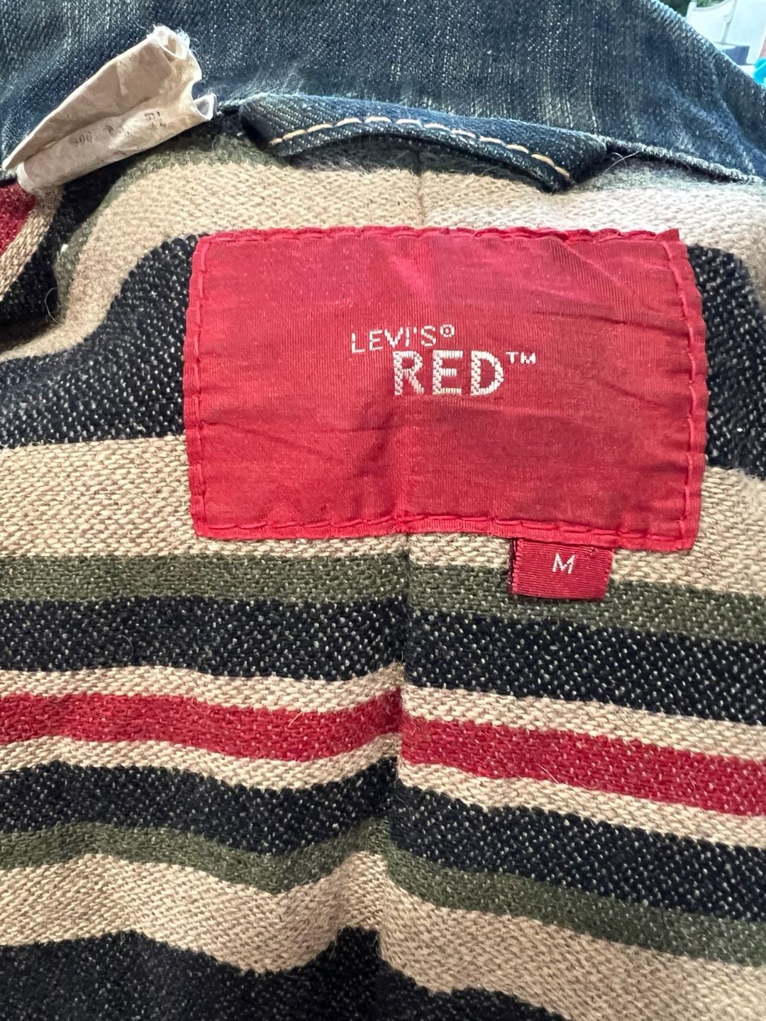 Levi's Red Collection Type 4 Trucker Jacket Denim Leather 16