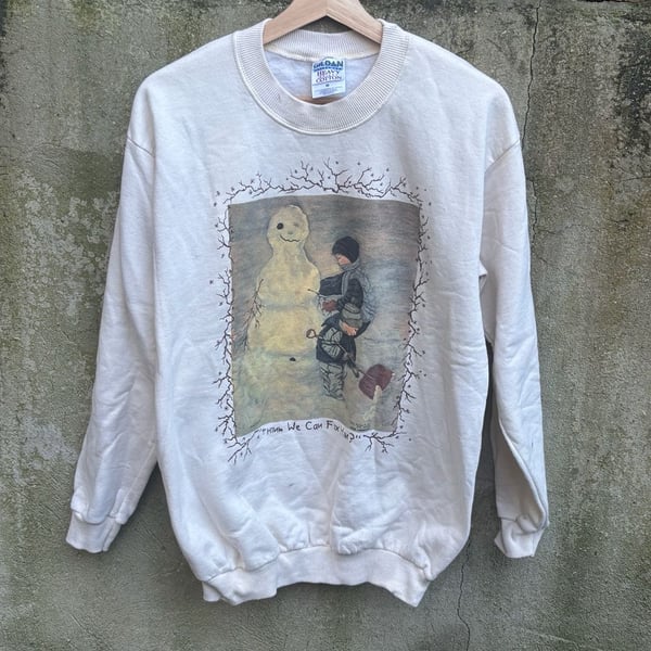 Vintage 1996 Snowman Graphic Sweatshirt 