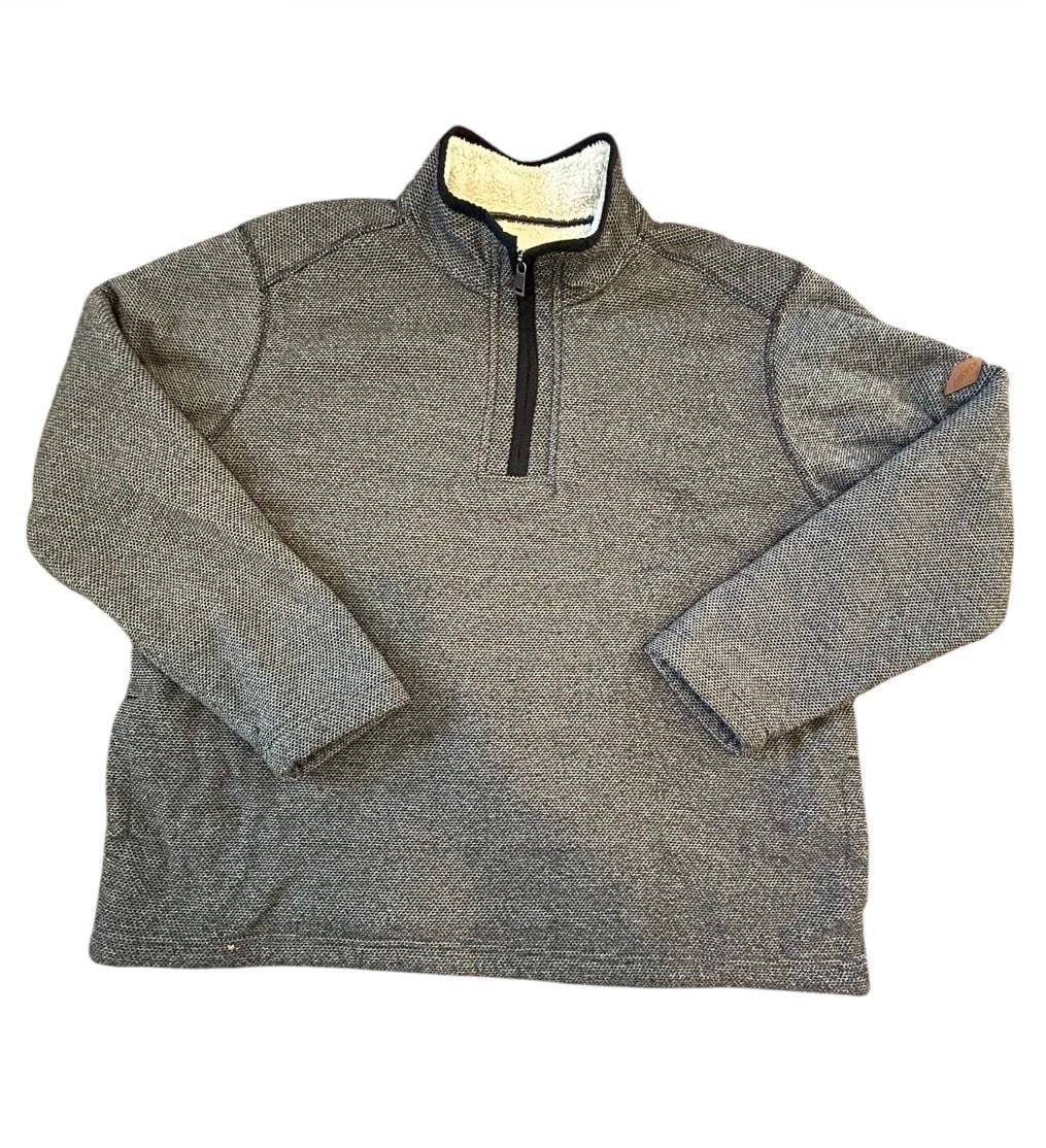 Orvis Brighton Sherpa Lined Half Zip Pullover Sweater 2