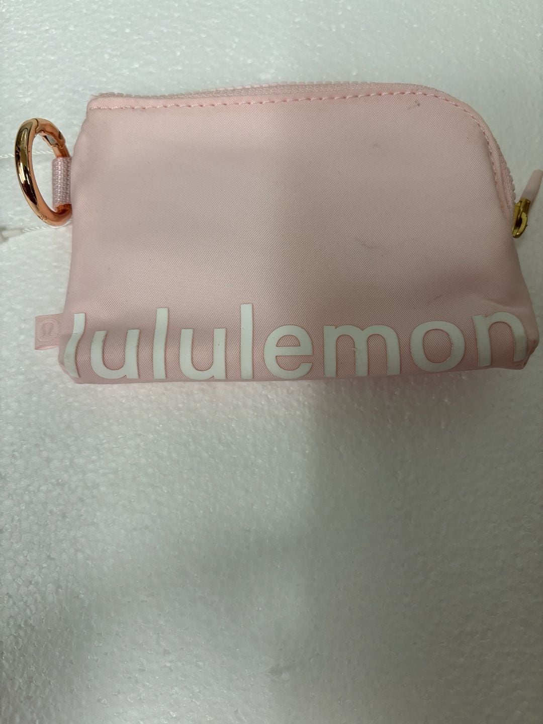 Lululemon Clippable Card Pouch Pink 7