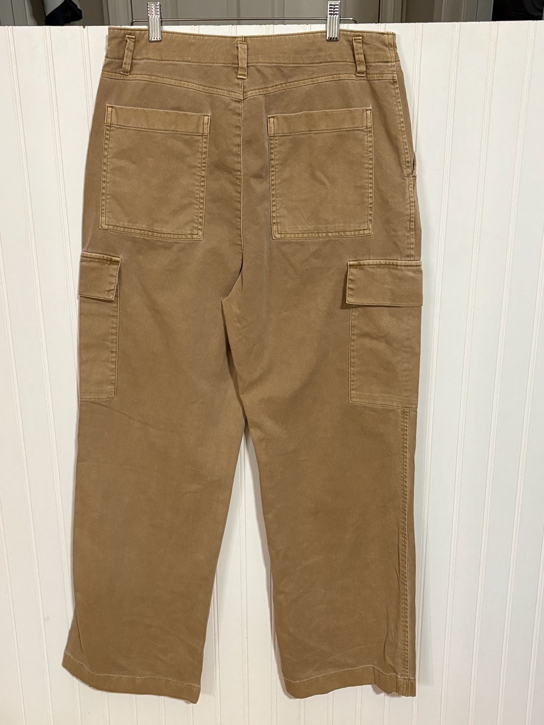 Gap Loose Khaki Cargo Pants Size 6 Mojave Brown Cotton 3