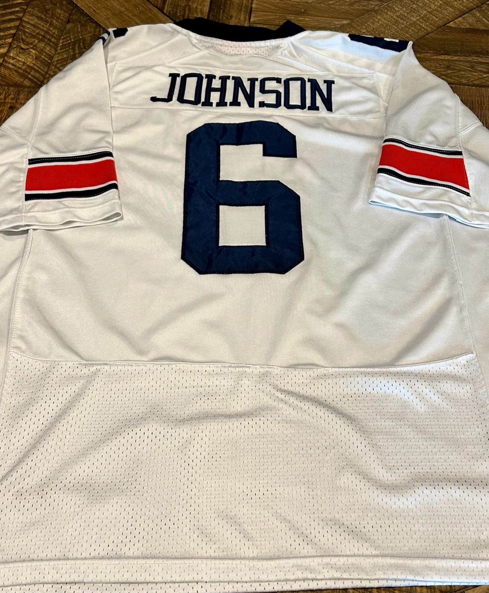 Under Armour Auburn Tigers Football Jersey Size 50 White #6 10