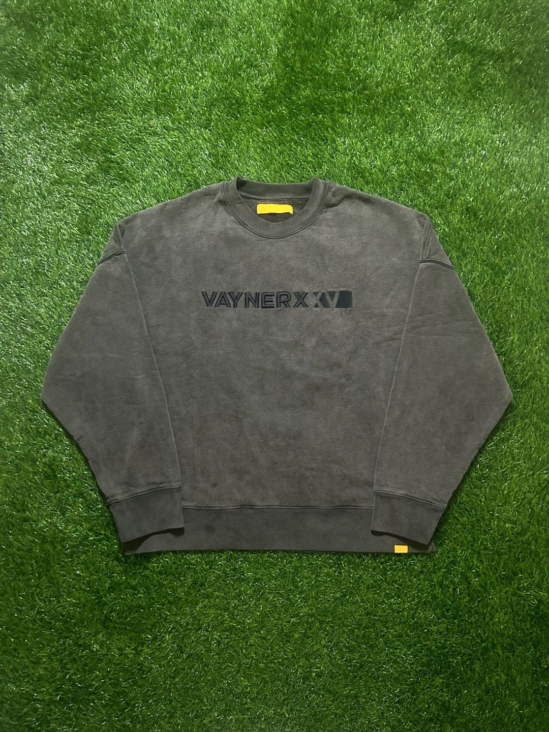 VaynerX XV Jumper Top 15th Anniversary Grey Crewneck Sweatshirt 2
