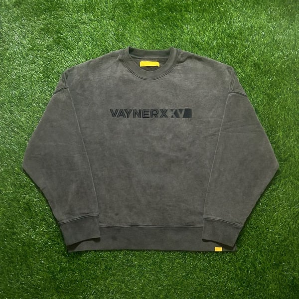 VaynerX XV Jumper Top 15th Anniversary Grey Crewneck Sweatshirt