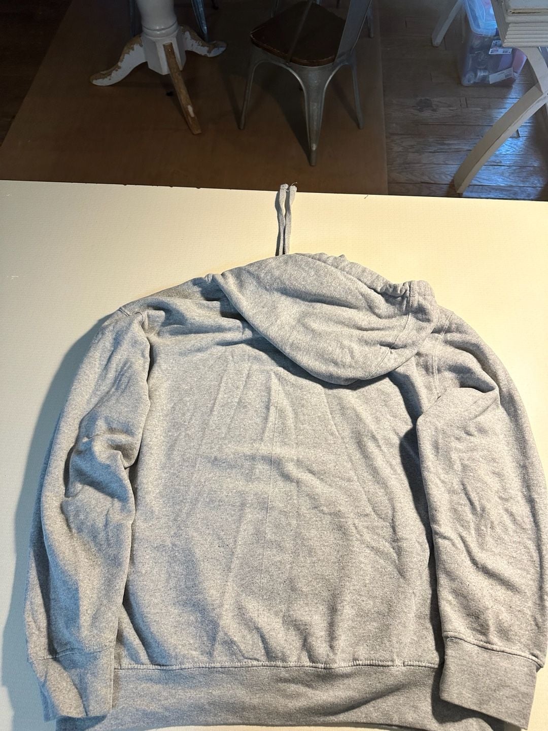 Jackson Hole Pullover Hoodie Size L Grey Athletic Dept 4