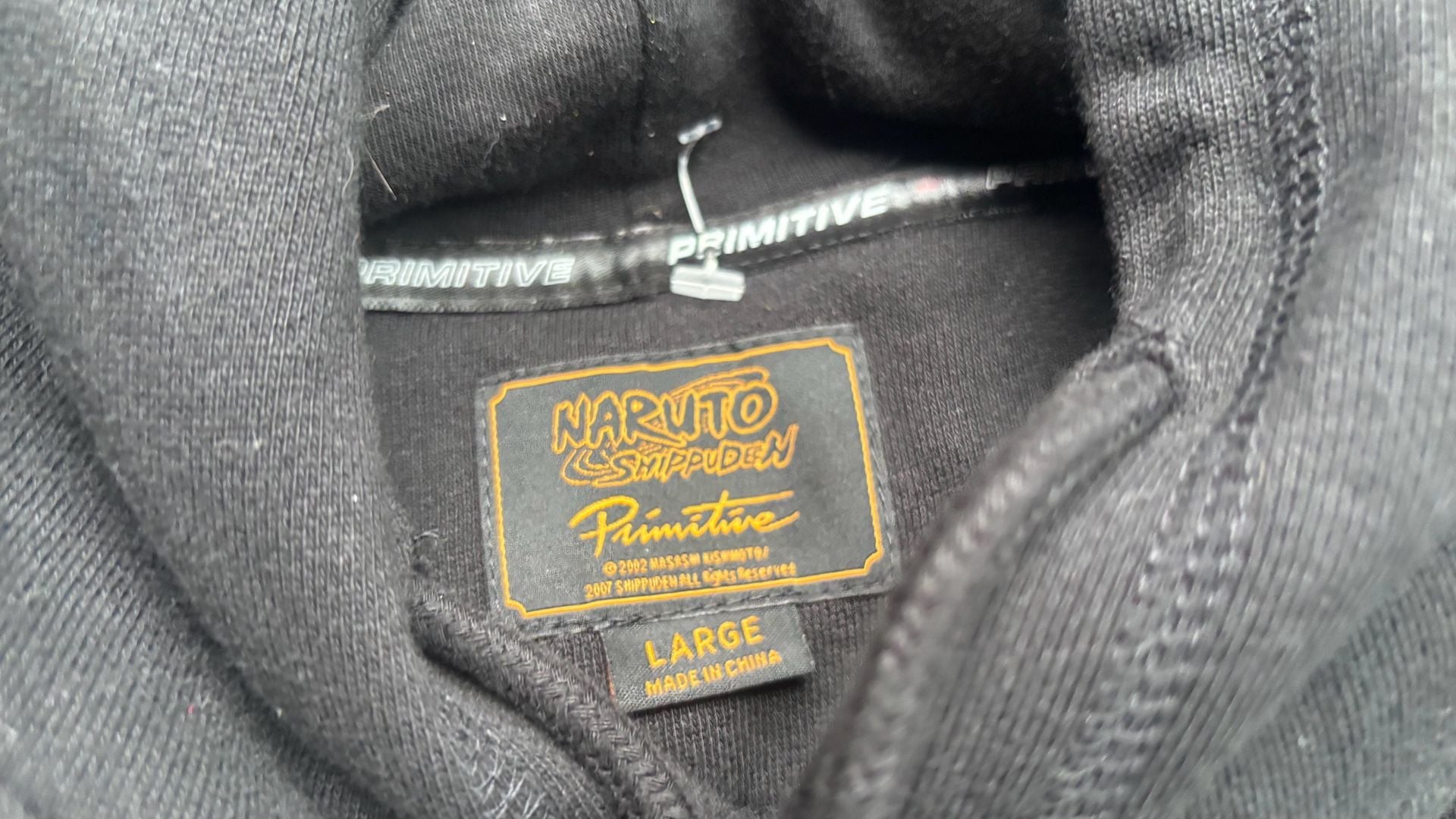 Primitive x Naruto Shippuden Orochimaru Hoodie Size Large Black 2