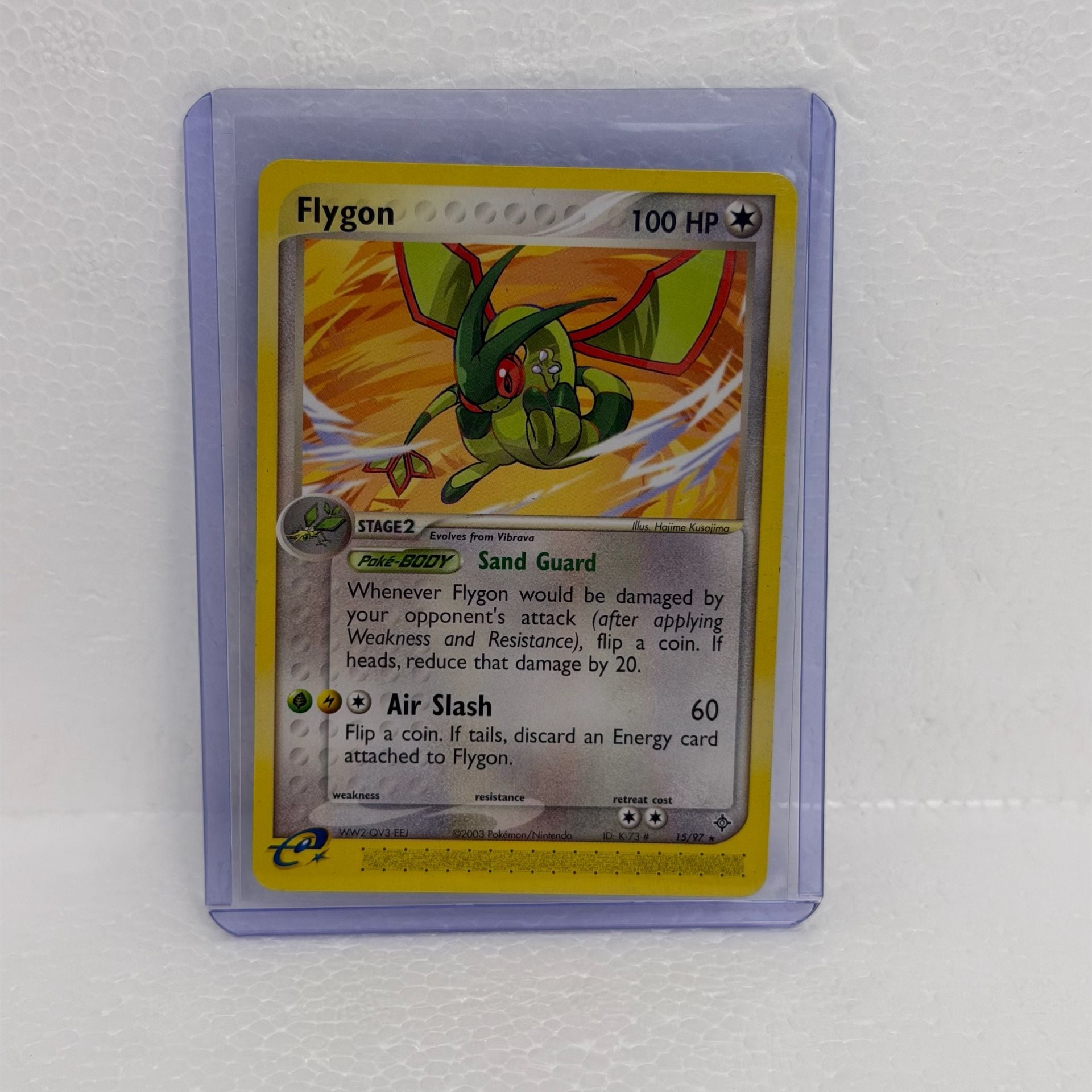Pokemon Flygon 15/97 Ex Dragon Rare Non Holo 2003 1