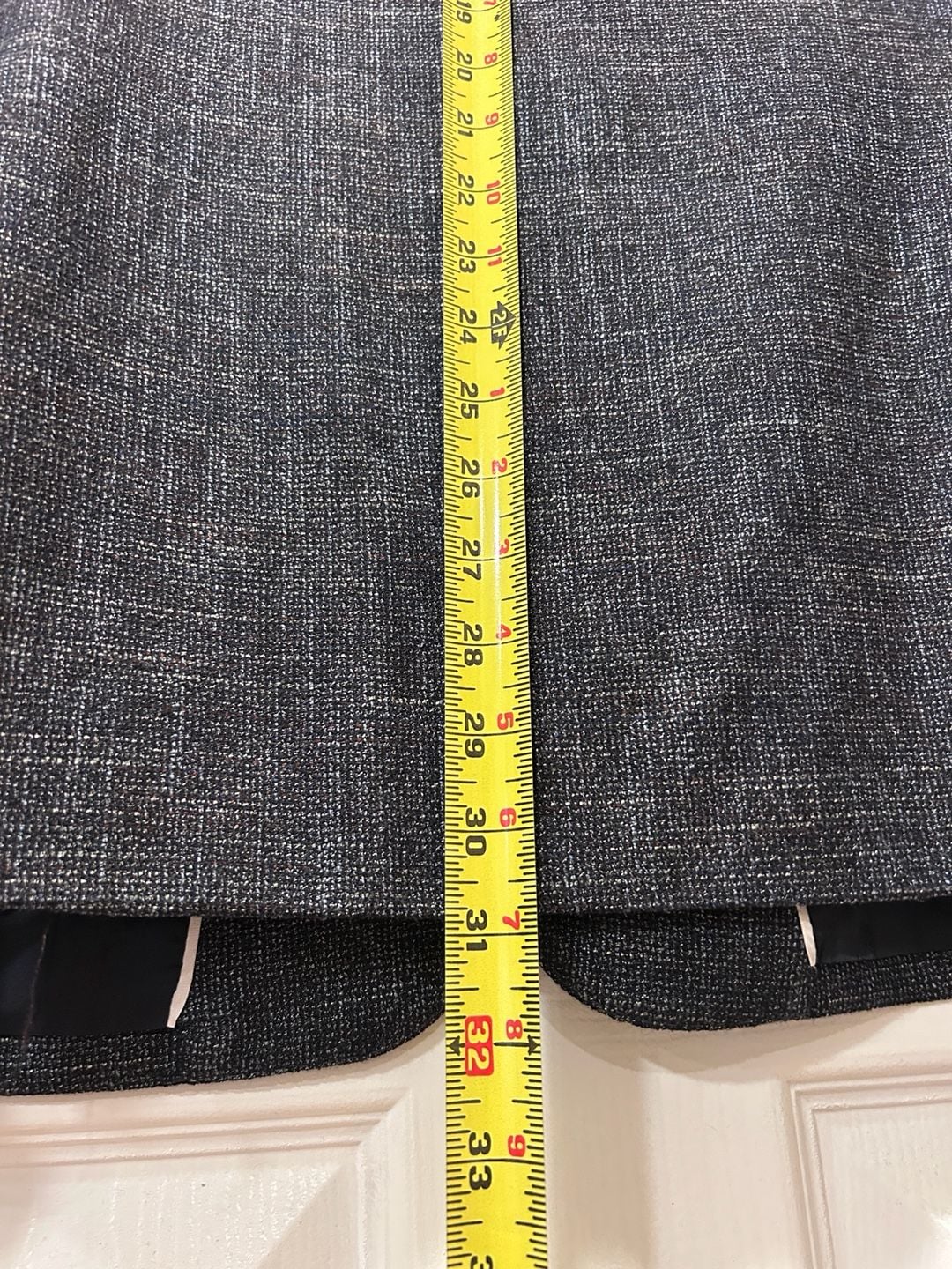 Versace Collection Grey Textured Wool Bamboo
Blazer Sport Coat US 42 / EU 52 10