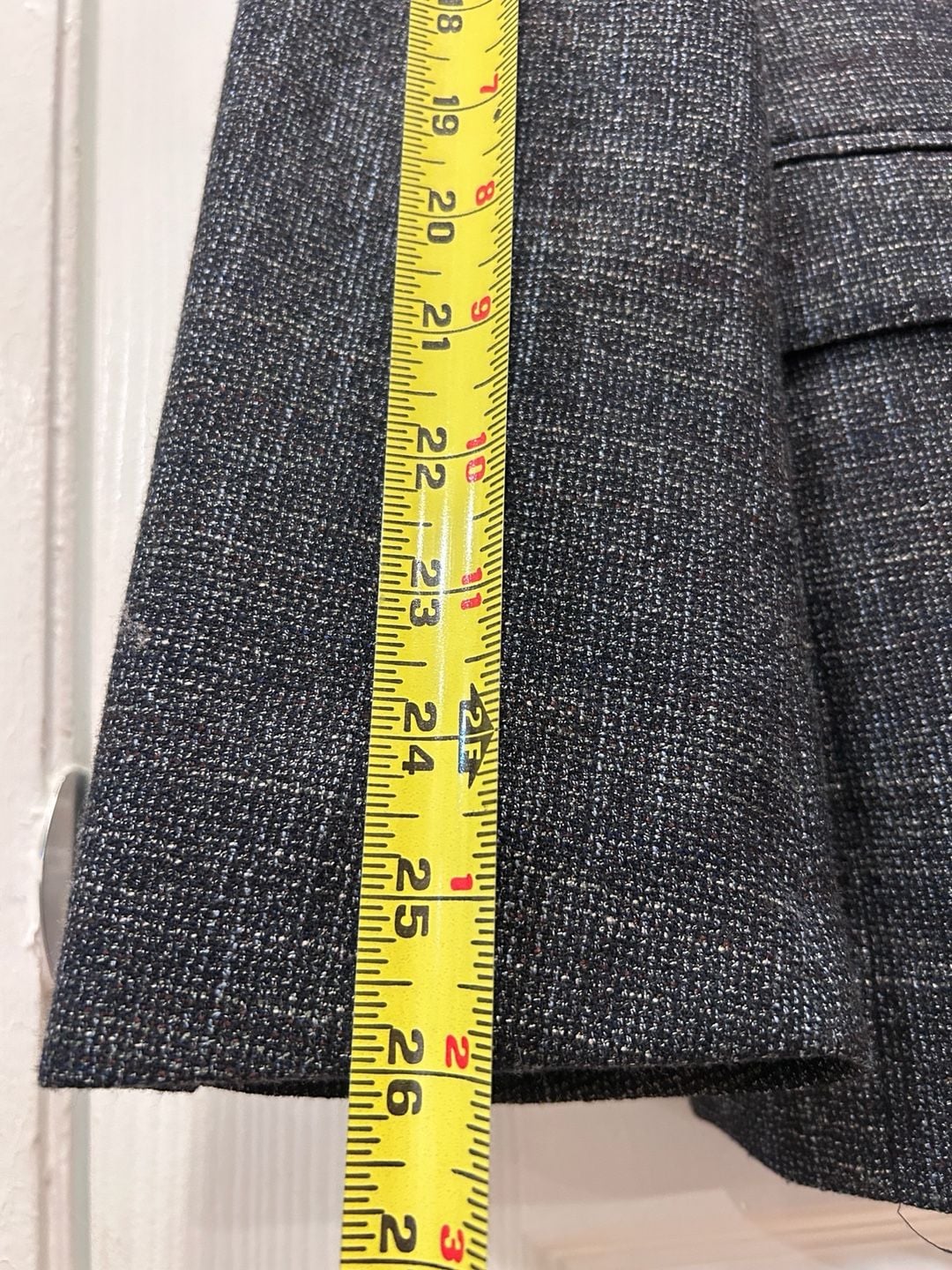 Versace Collection Grey Textured Wool Bamboo
Blazer Sport Coat US 42 / EU 52 11