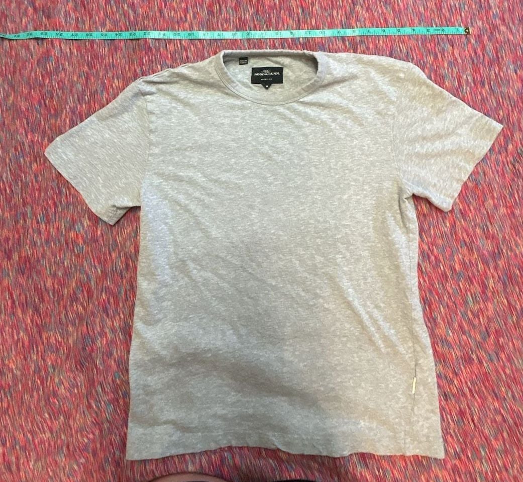 Rodd & Gunn T-Shirt Size M Grey Sports Fit Short Sleeve 3