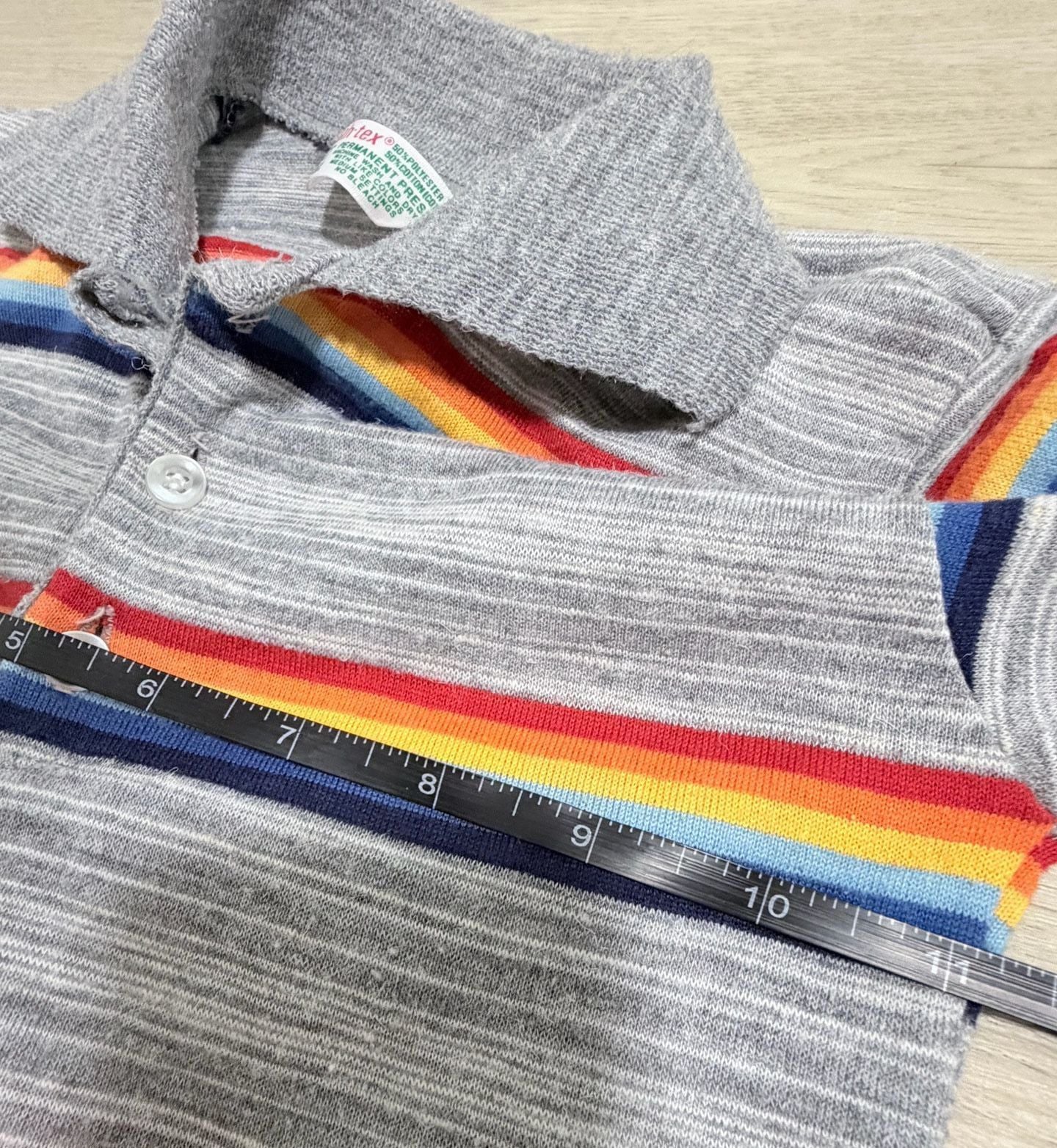 Health-tex Striped Polo Shirt & Pants Set Size 4T Gray 12