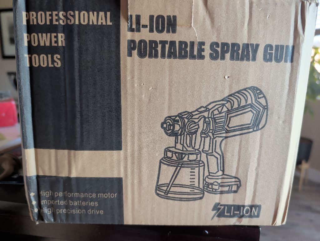 Li-Ion Portable Spray Gun Professional Power Tools 1