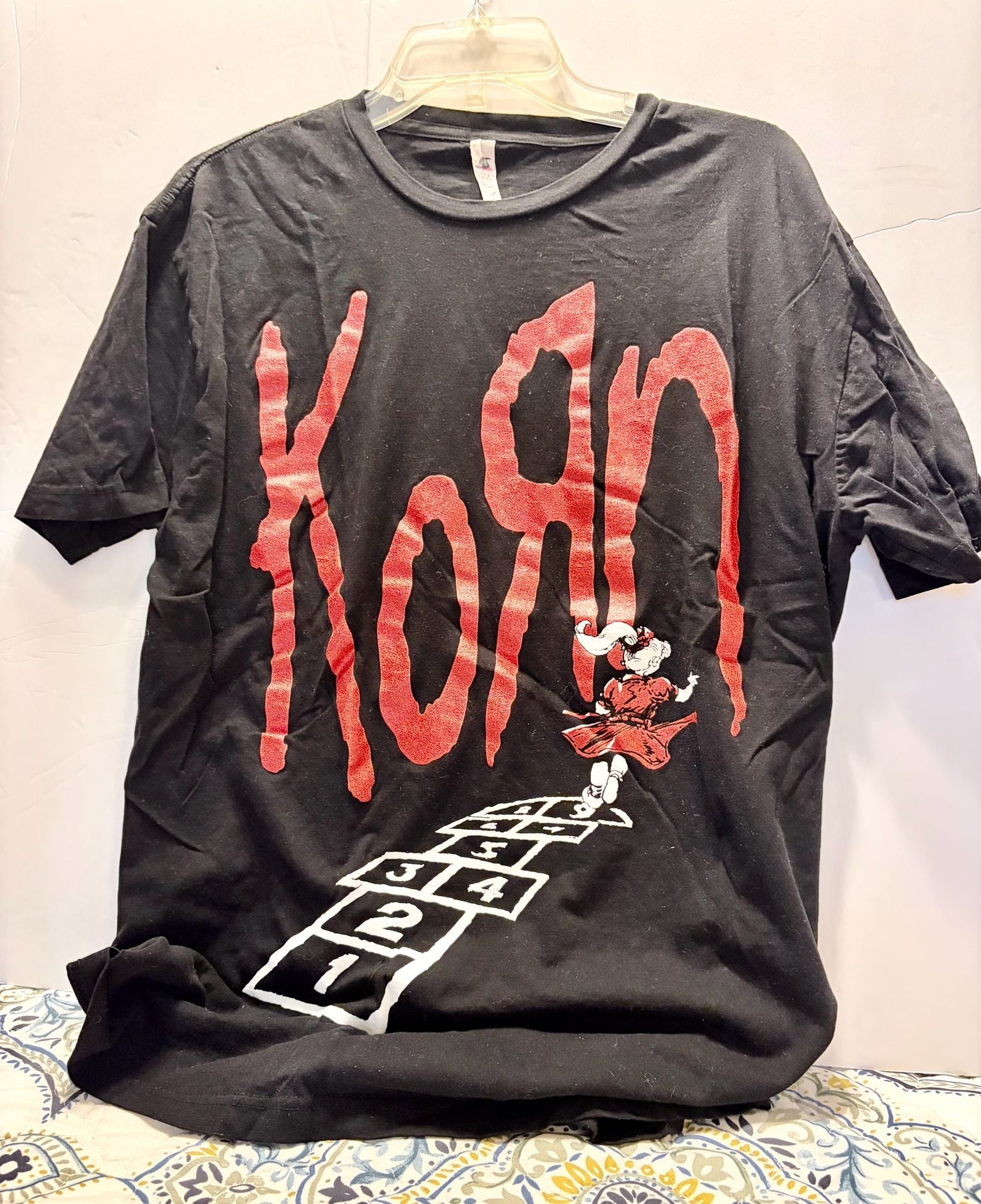 Korn Follow Hopscotch T-Shirt XL Black 2