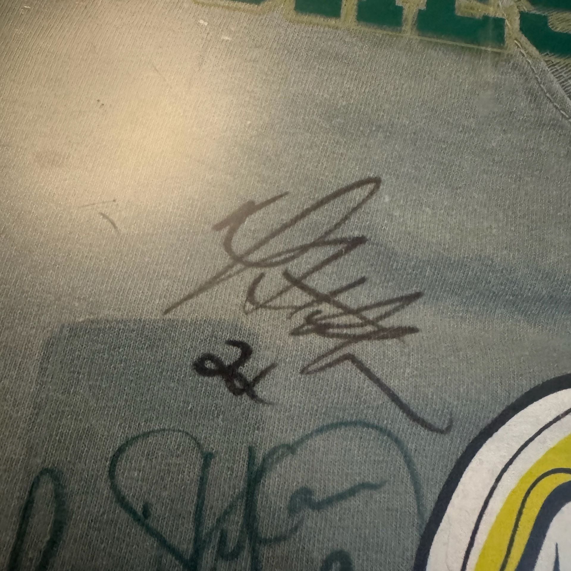 Vintage Rochester Raging Rhinos Soccer Crazy Autographed T-Shirt Framed 14