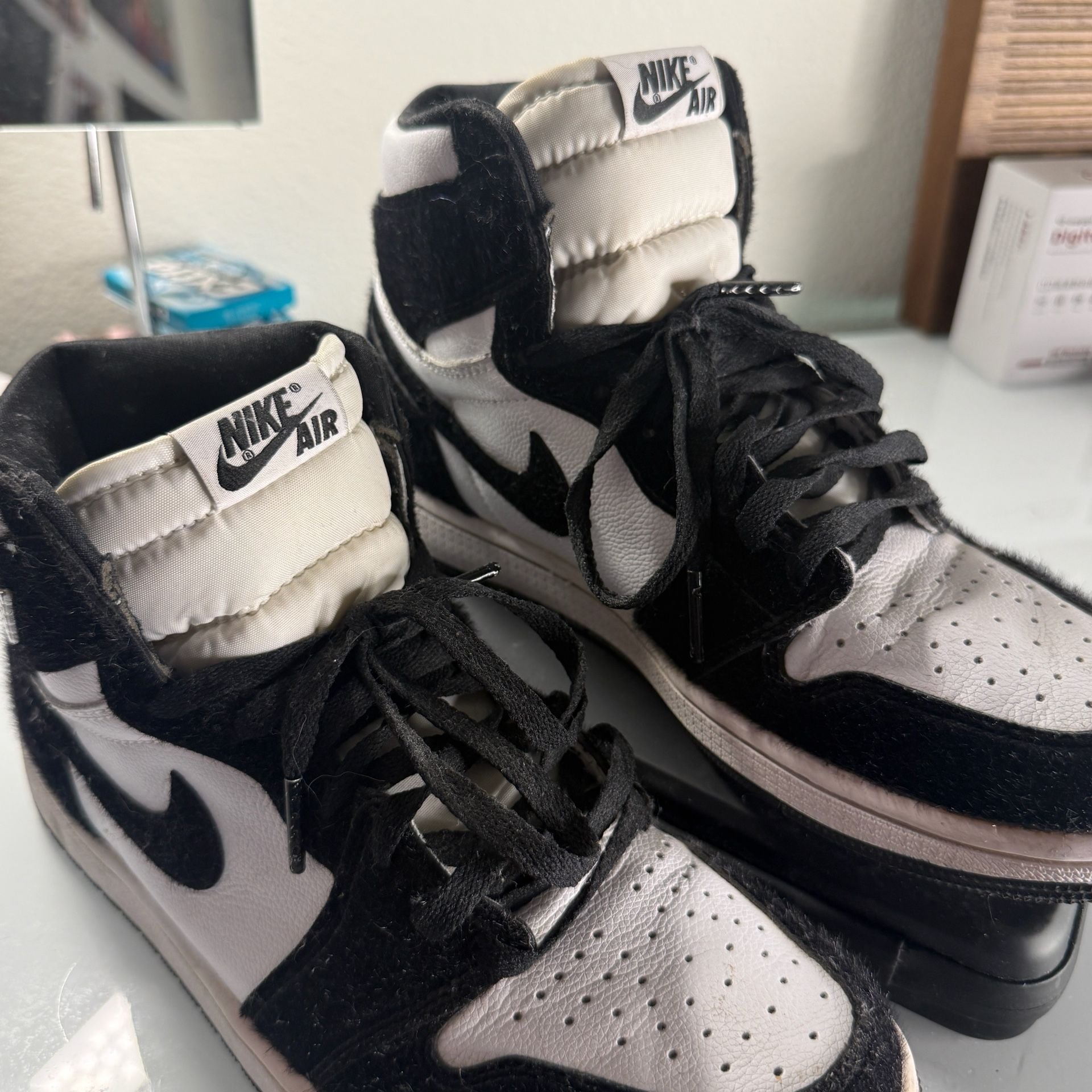 Nike Air Jordan 1 Retro High OG Twist Size 8.5 Panda 9