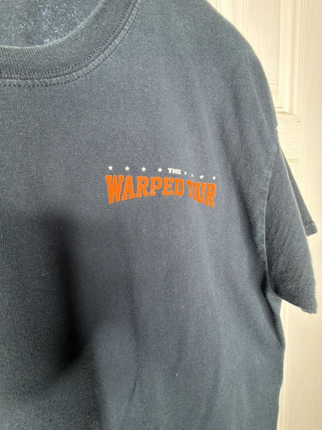 Gildan The Warped Tour 1995 Tour Dates T-Shirt Size L Black Cotton 3